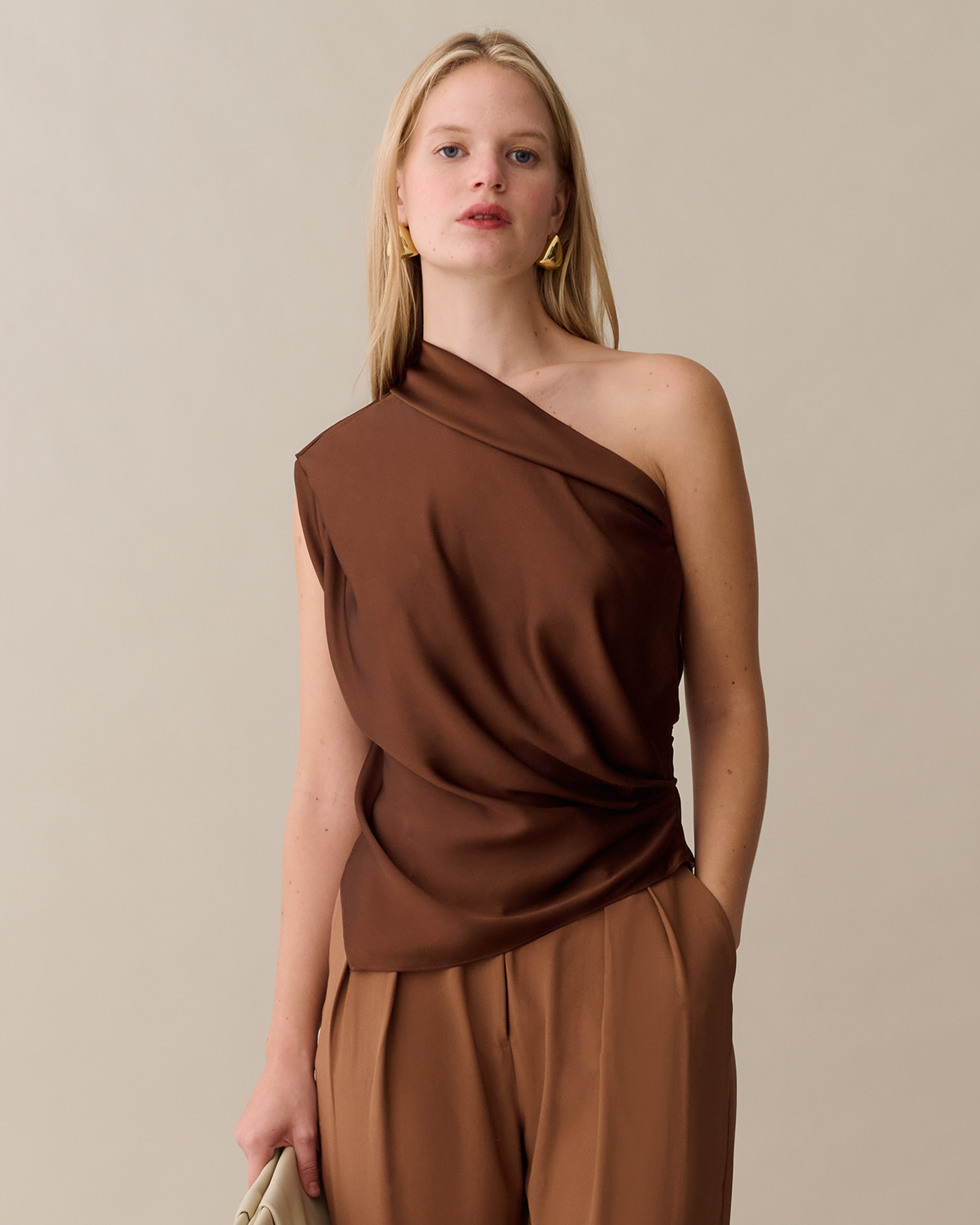 brown dress tops Sunlit Sorbet Tube Top