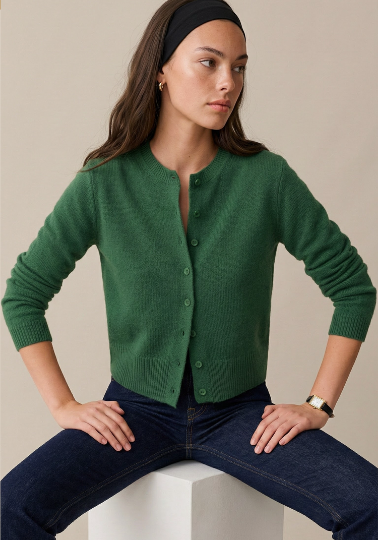 Cait Cashmere Cardigan