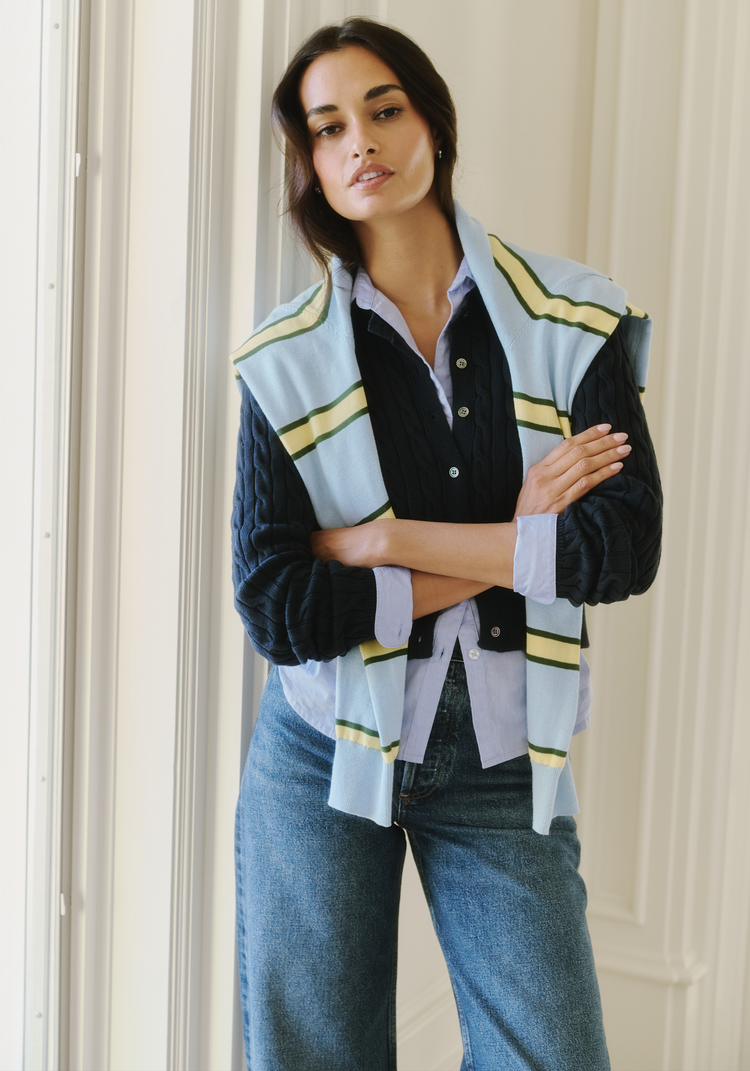 Yasmine Cotton Sweater