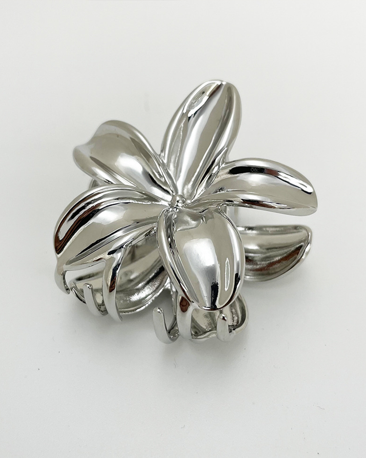 Small Hibiscus Claw Clip
