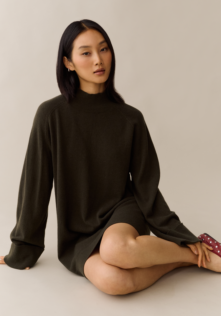 Vale Wool Sweater Dress