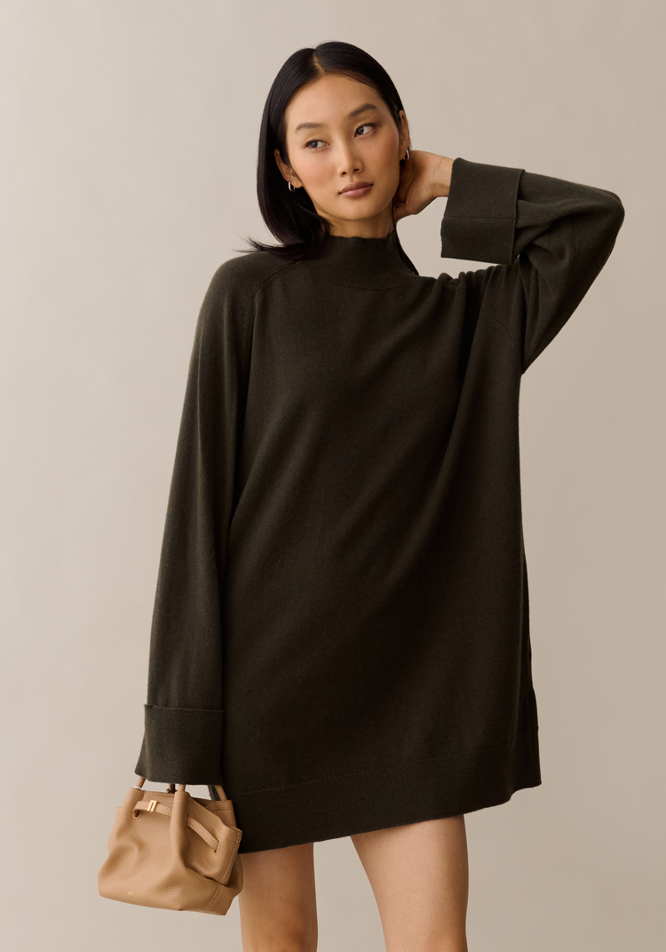 Vale Wool Sweater Dress
