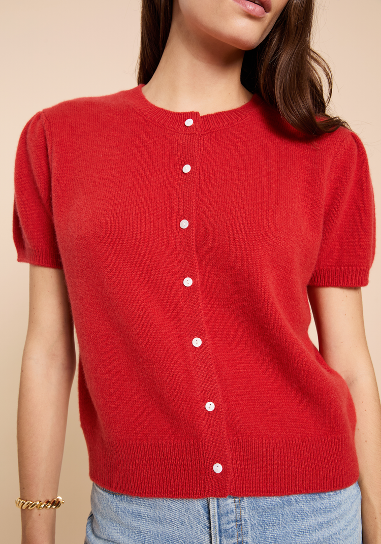 Edie Cashmere Cardigan