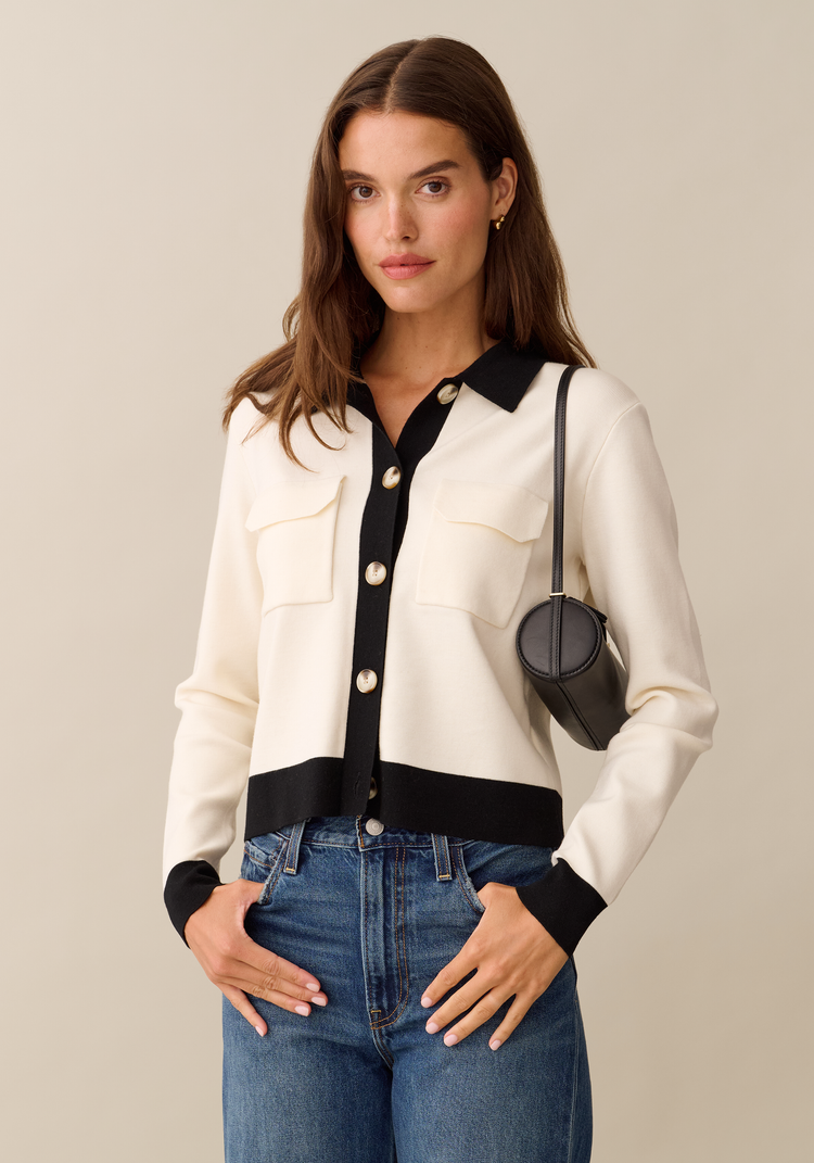 Celia Merino Wool Cardigan