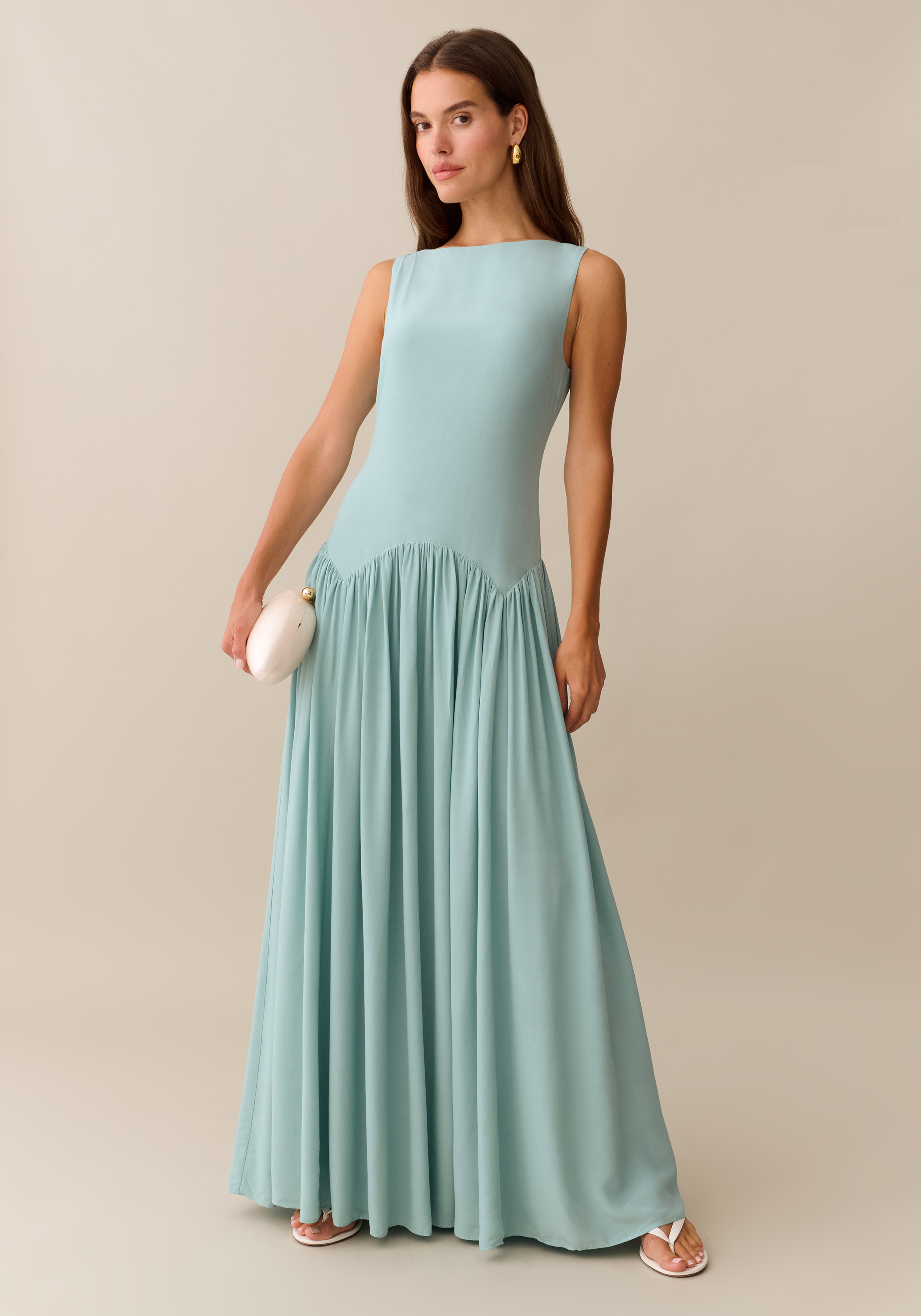 Few Moda | Odessa Dress - Light Turquoise / 10 Few Moda | Odessa Dress - Light Turquoise / 10