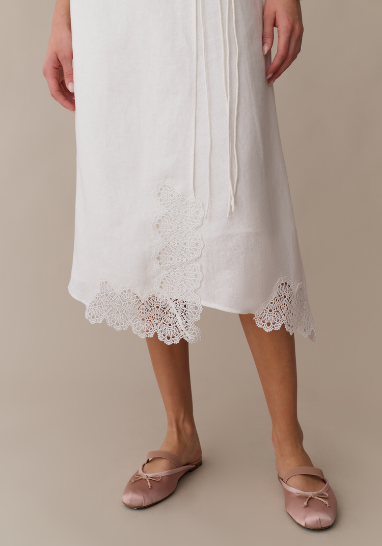 Trinity Linen Skirt
