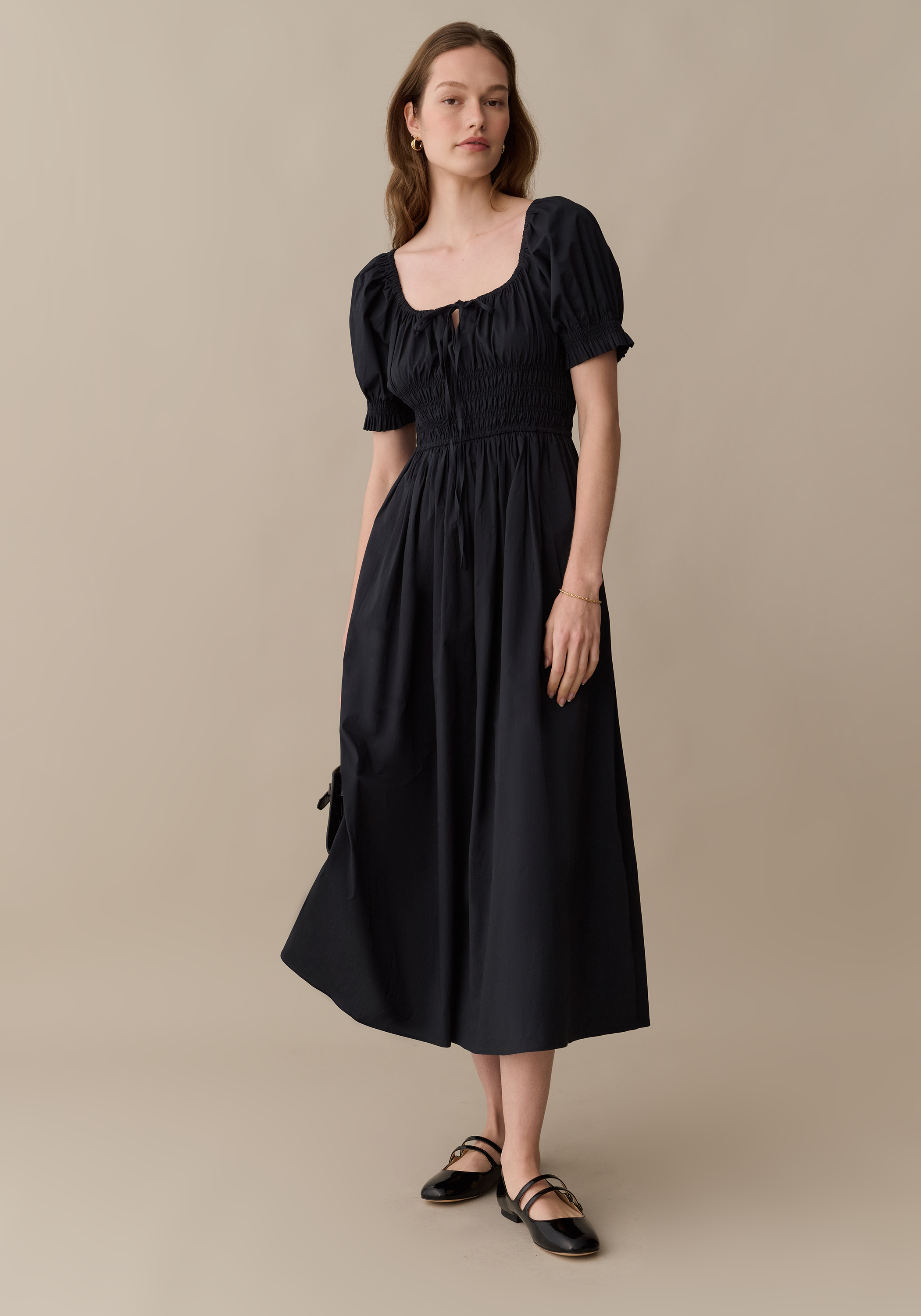 Few Moda | Fenella Cotton Dress - Black / XL Few Moda | Fenella Cotton Dress - Black / XL
