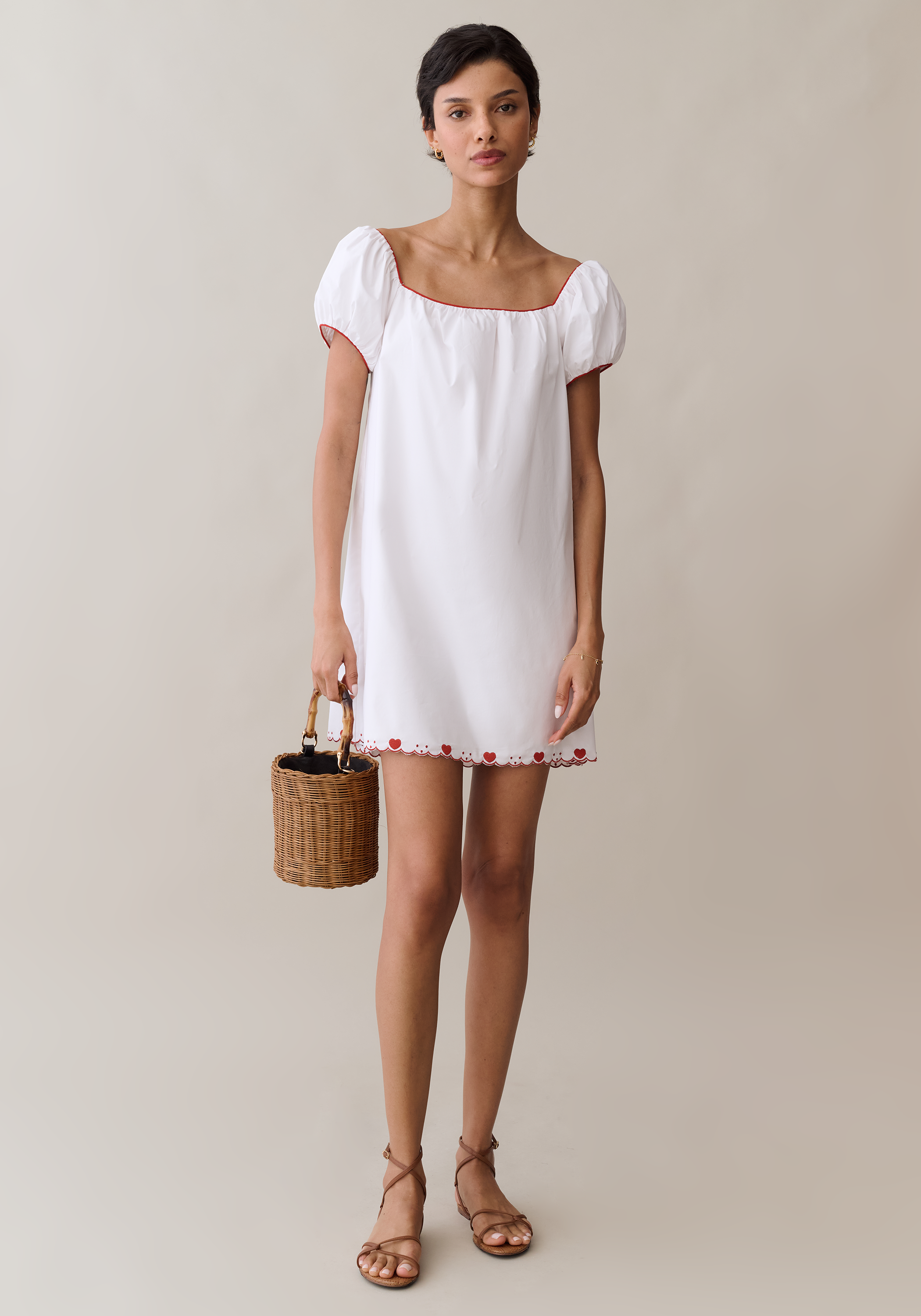 Few Moda | Nya Cotton Dress - White / XL Few Moda | Nya Cotton Dress - White / XL