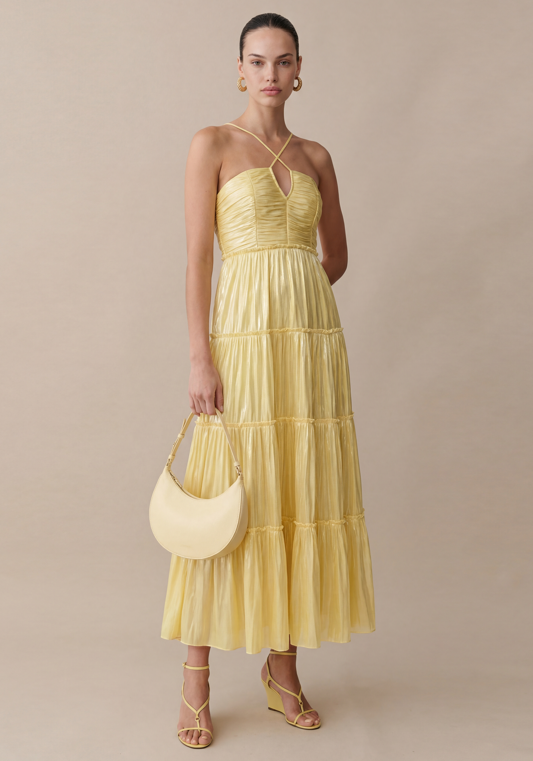 Few Moda | East Dress - Yellow / M Few Moda | East Dress - Yellow / M