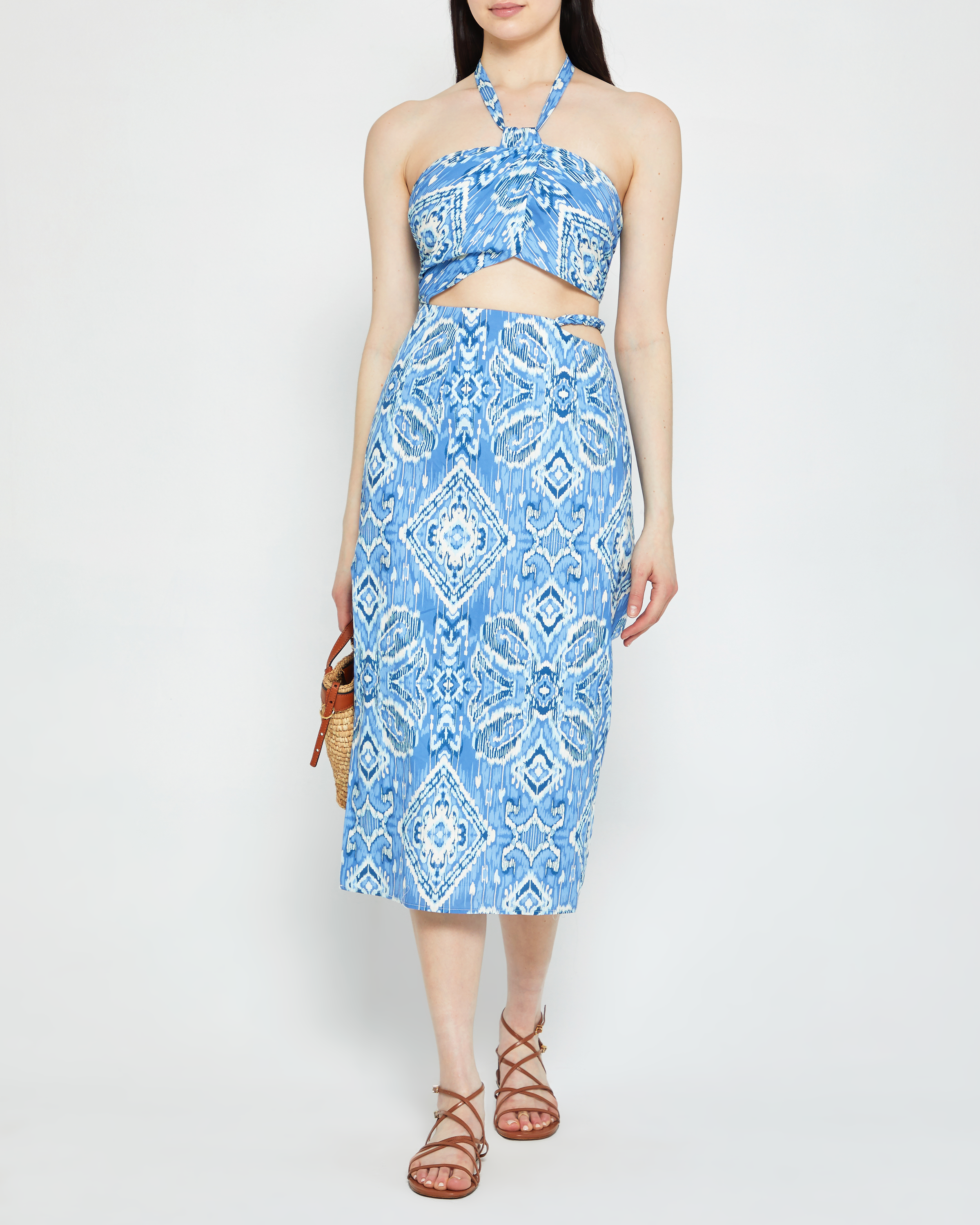 FEW MODA | Island Girl Dress - BLUE Bloho / 0 FEW MODA | Island Girl Dress - BLUE Bloho / 0