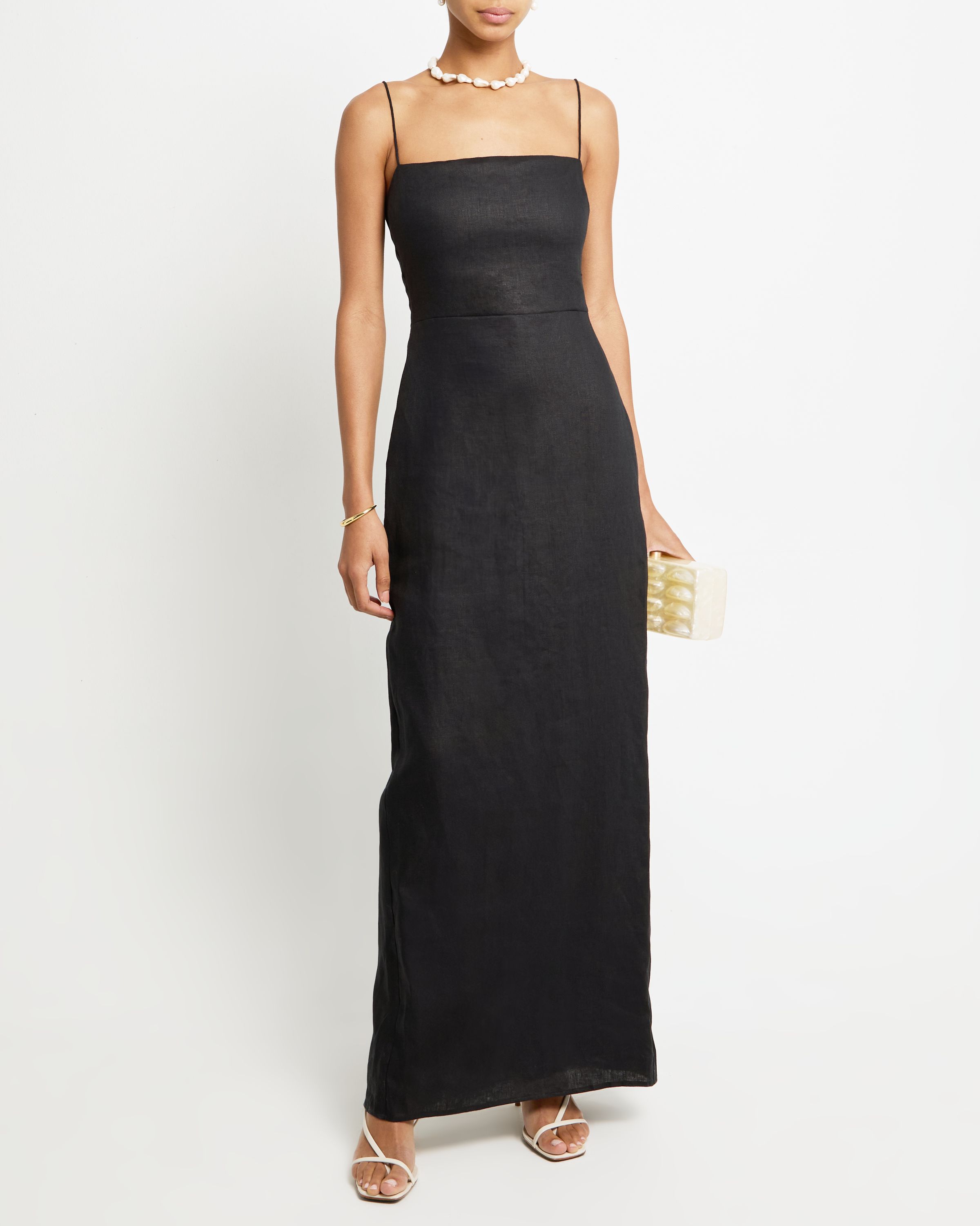 O.P.T Adeline Linen Maxi Dress O.P.T Adeline Linen Maxi Dress