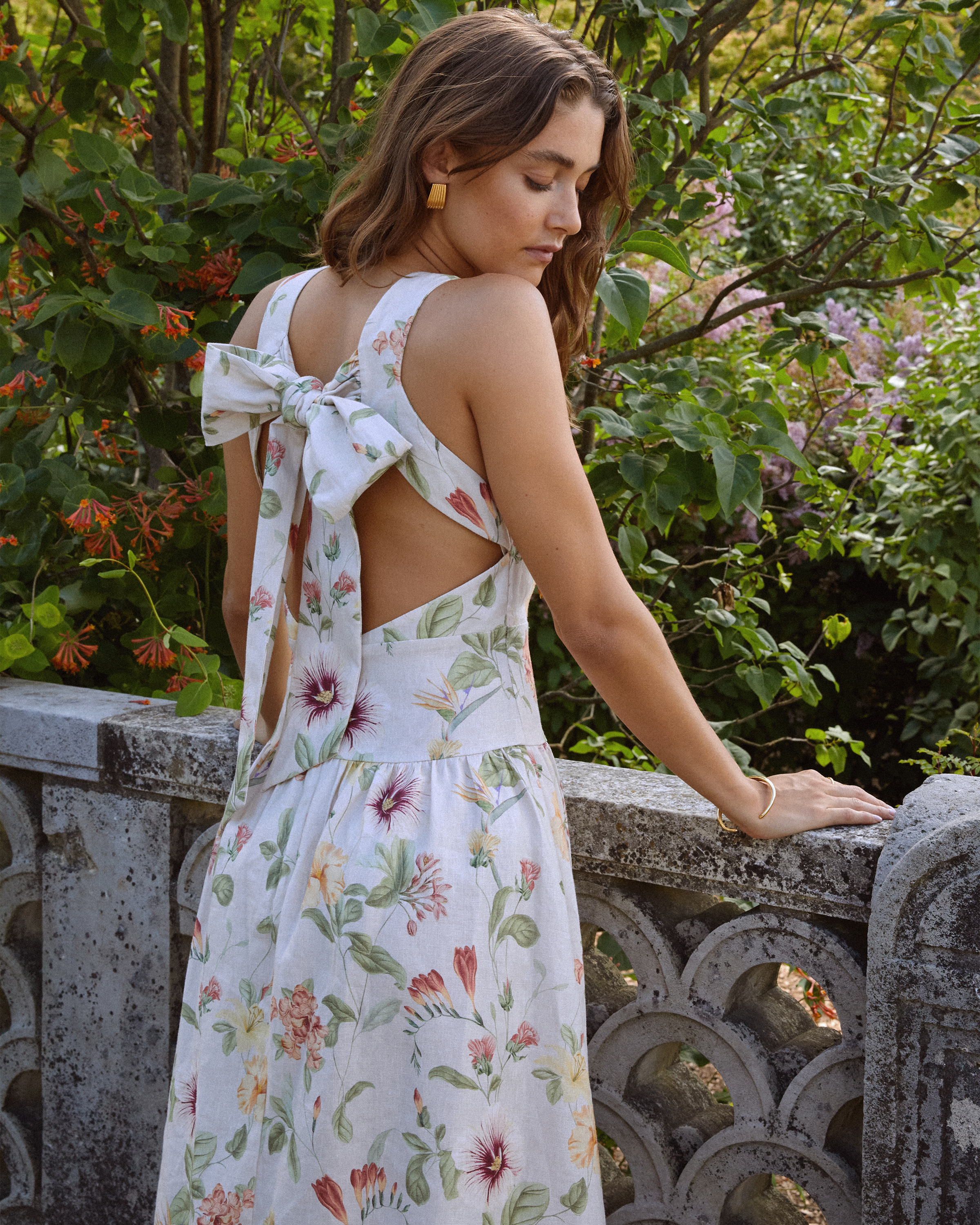 Few Moda | Lisette Linen Dress - Palace Garden / 10 Few Moda | Lisette Linen Dress - Palace Garden / 10