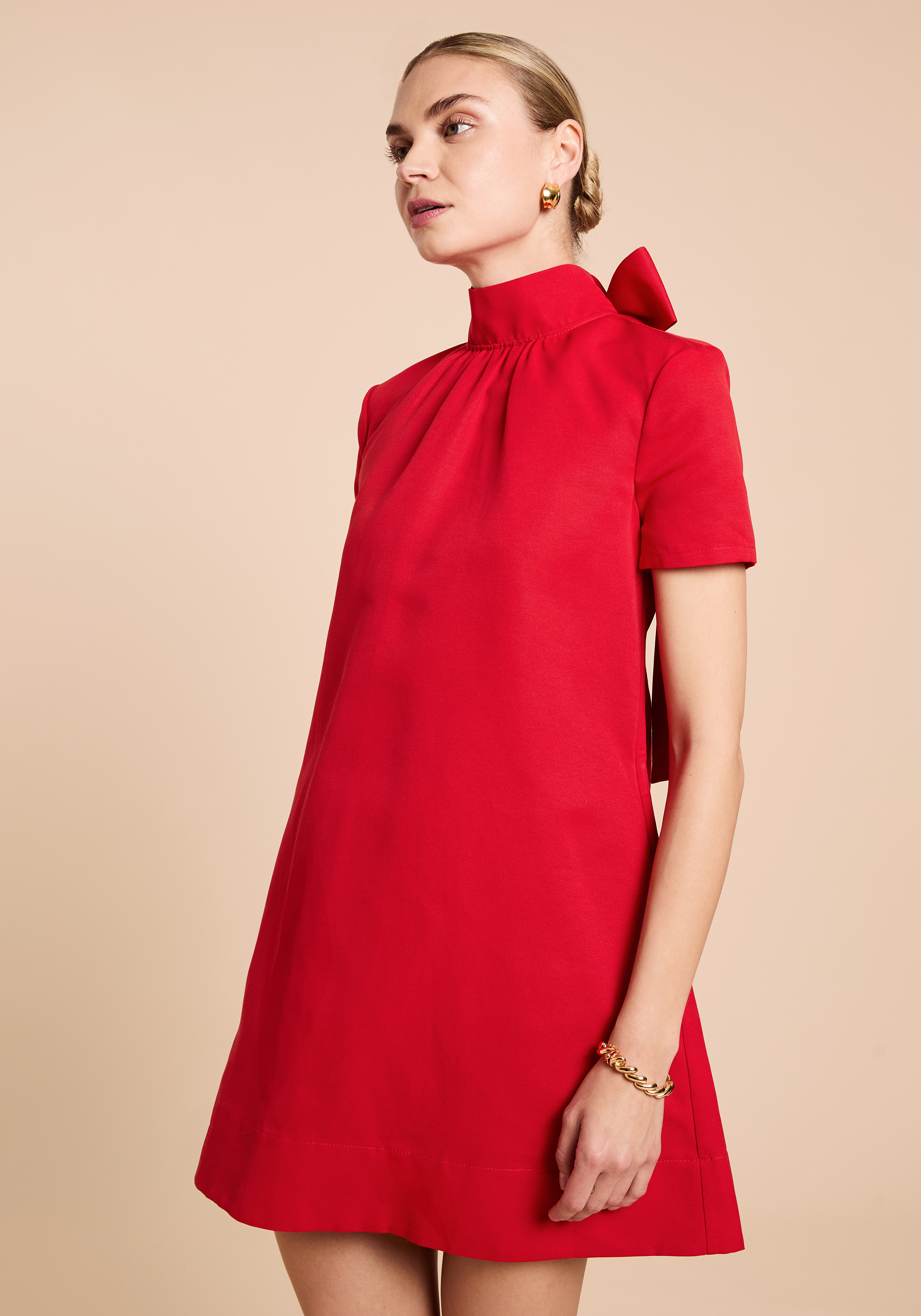 opt red dress Laing Maxi Dress