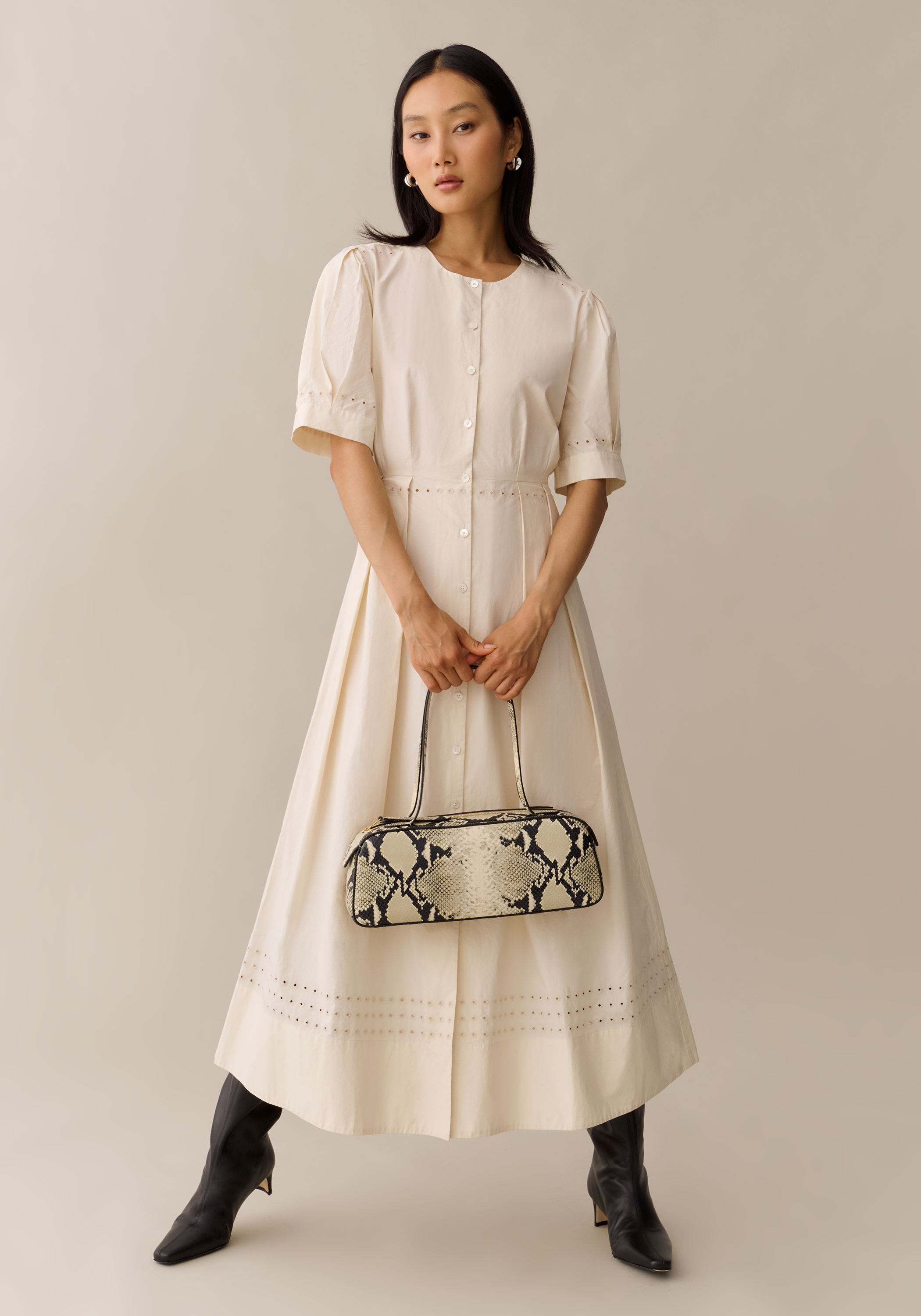 Few Moda | Opal Cotton Dress - Cream / S Few Moda | Opal Cotton Dress - Cream / S