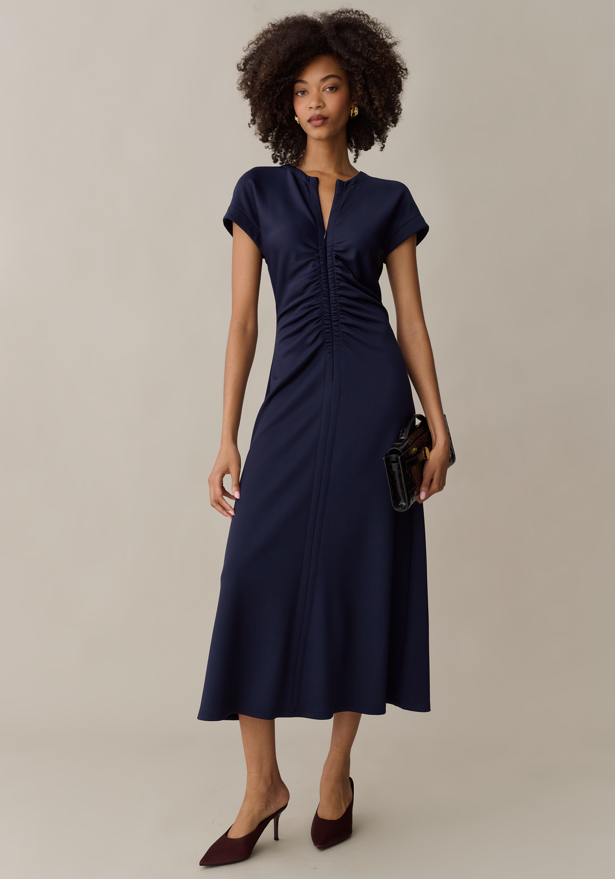 Few Moda | Roxy Dress - Navy / 2 Few Moda | Roxy Dress - Navy / 2