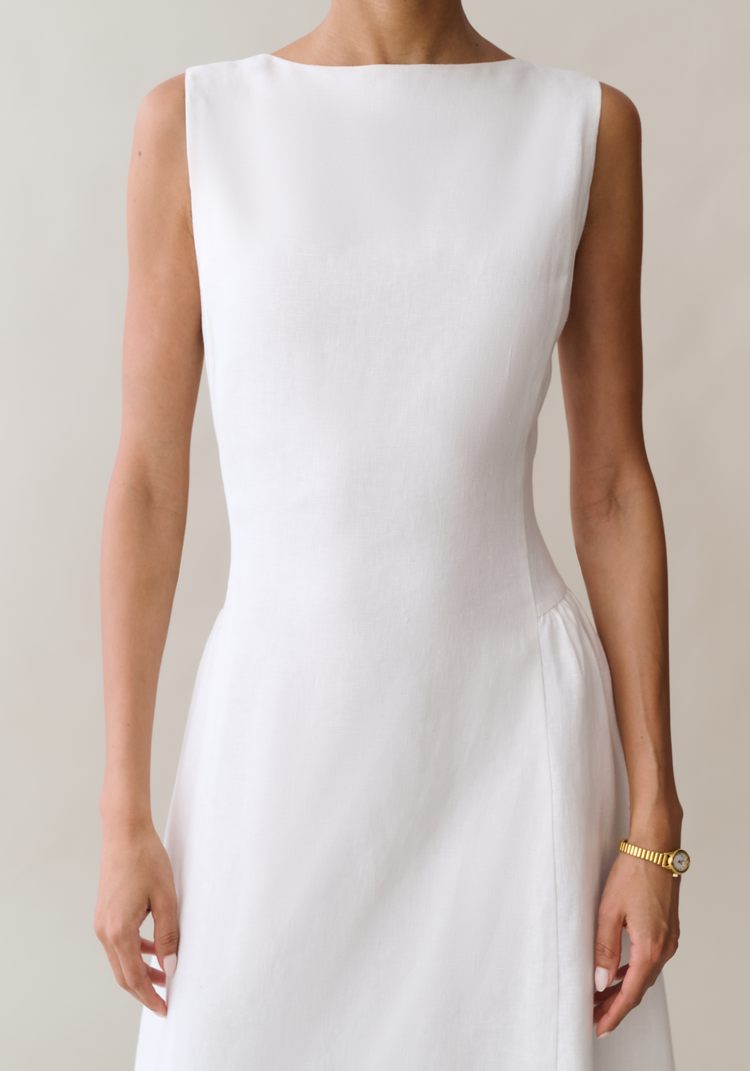 Avalon Linen Dress