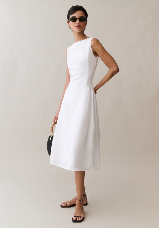 Avalon Linen Dress