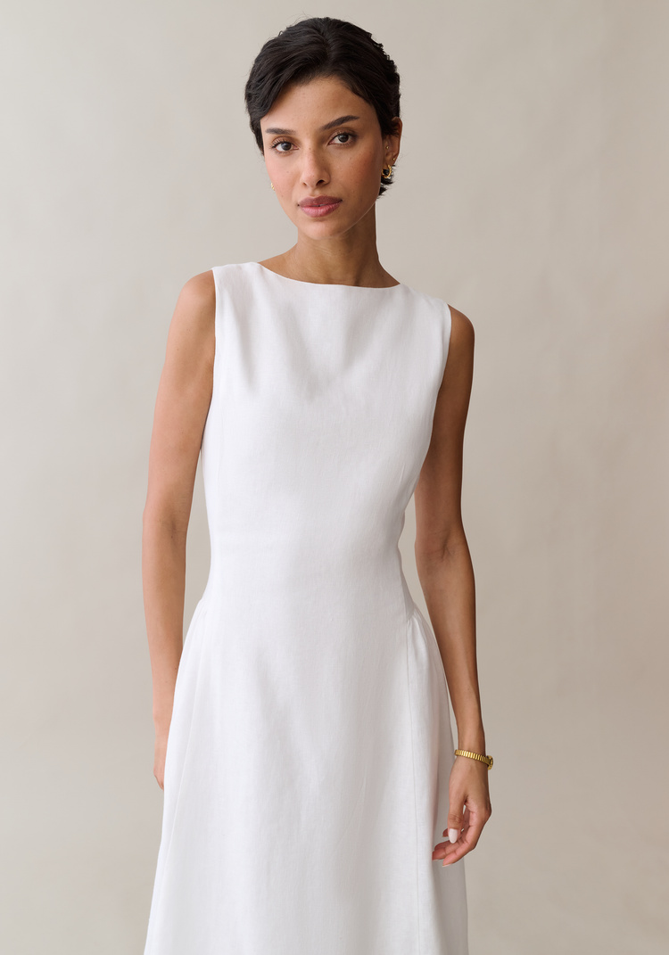 Avalon Linen Dress