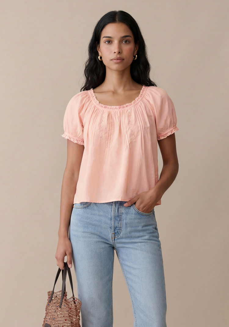 Isaline Cotton Top