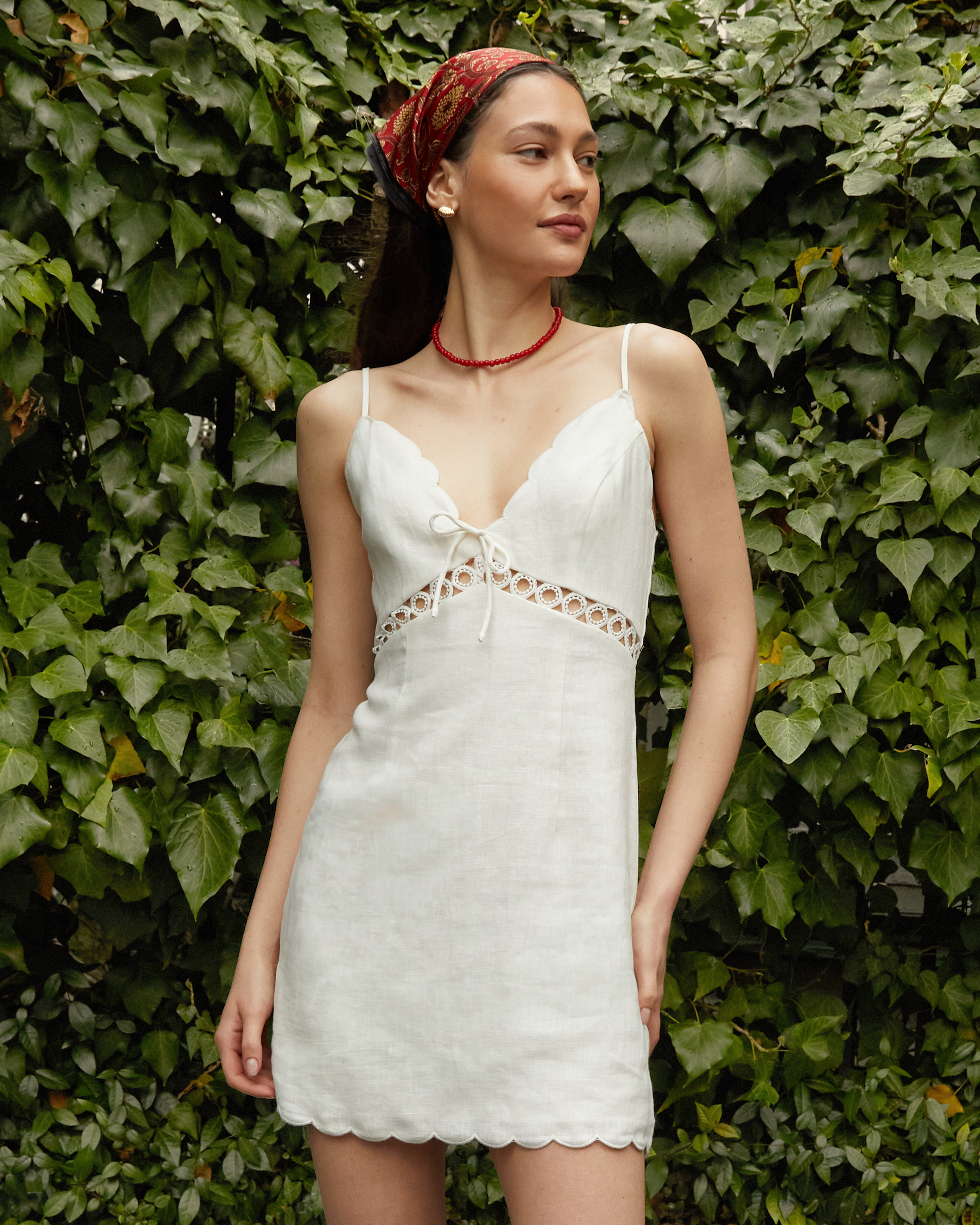 marcie linen dress reformation Womens Marcie Linen Dress Mineral Size XS