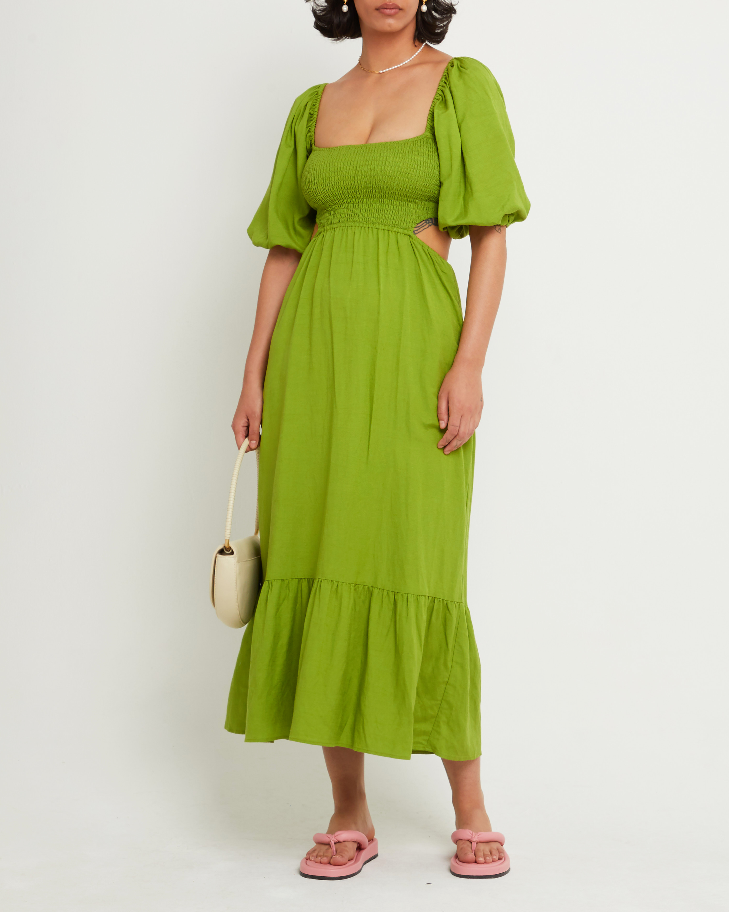 FEW MODA | Leighton Dress - chartreuse / L FEW MODA | Leighton Dress - chartreuse / L