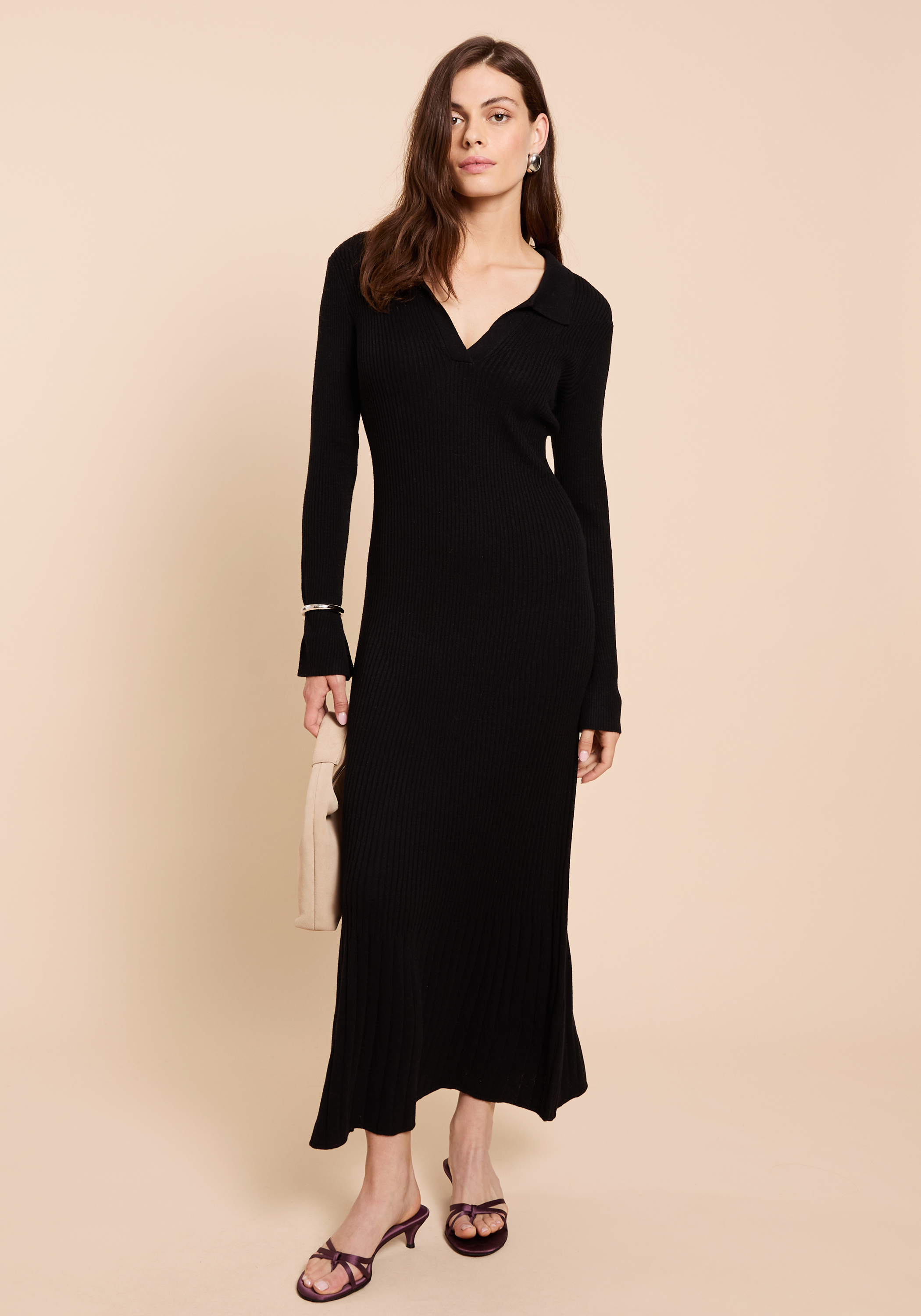 Few Moda | Nicole Knit Dress - Black / S Few Moda | Nicole Knit Dress - Black / S