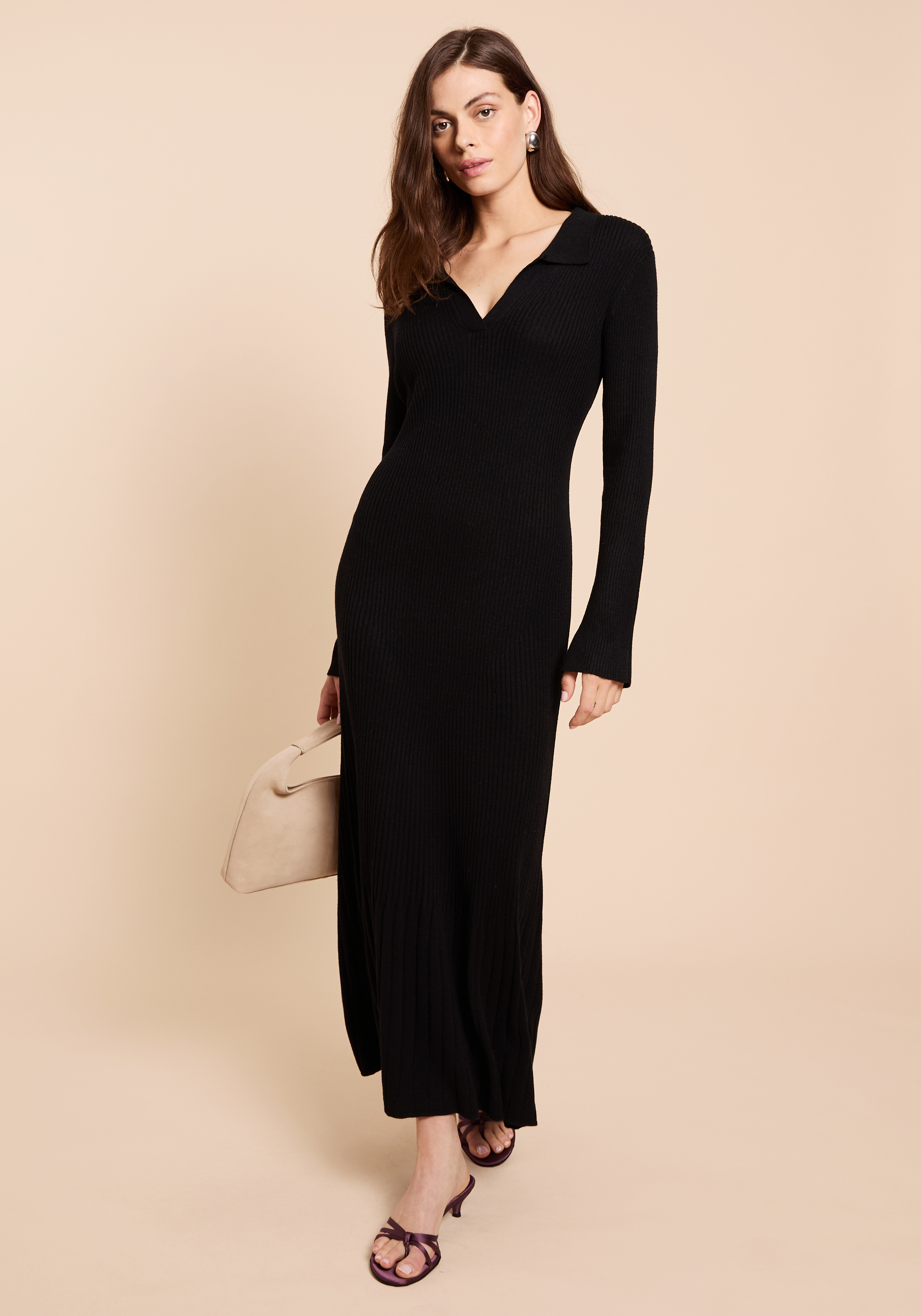 Few Moda | Nicole Knit Dress - Black / S Few Moda | Nicole Knit Dress - Black / S