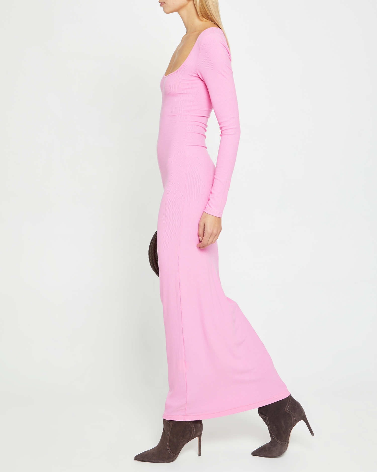 Pink Soft Lounge Maxi Dress