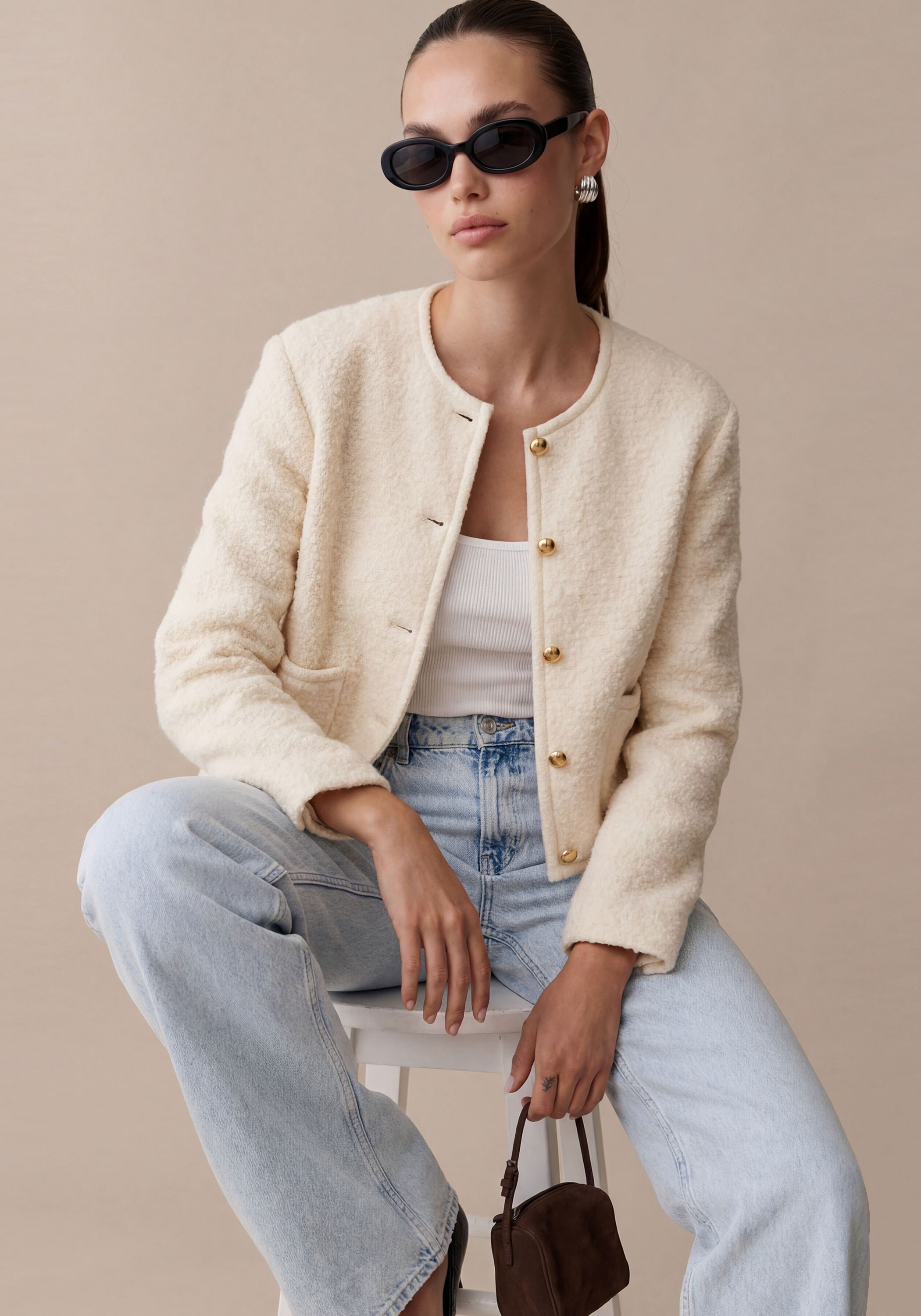 Joe Relaxed-fit Cropped Jacket Joe Relaxed-fit Cropped Jacket