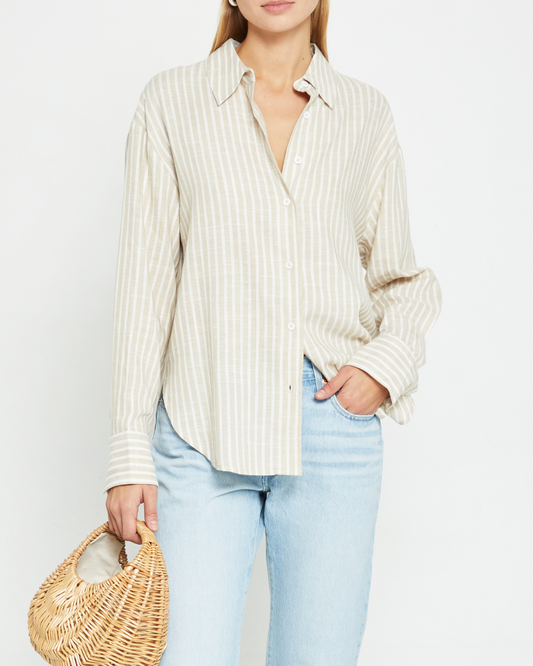 Billy Oversized Linen Shirt