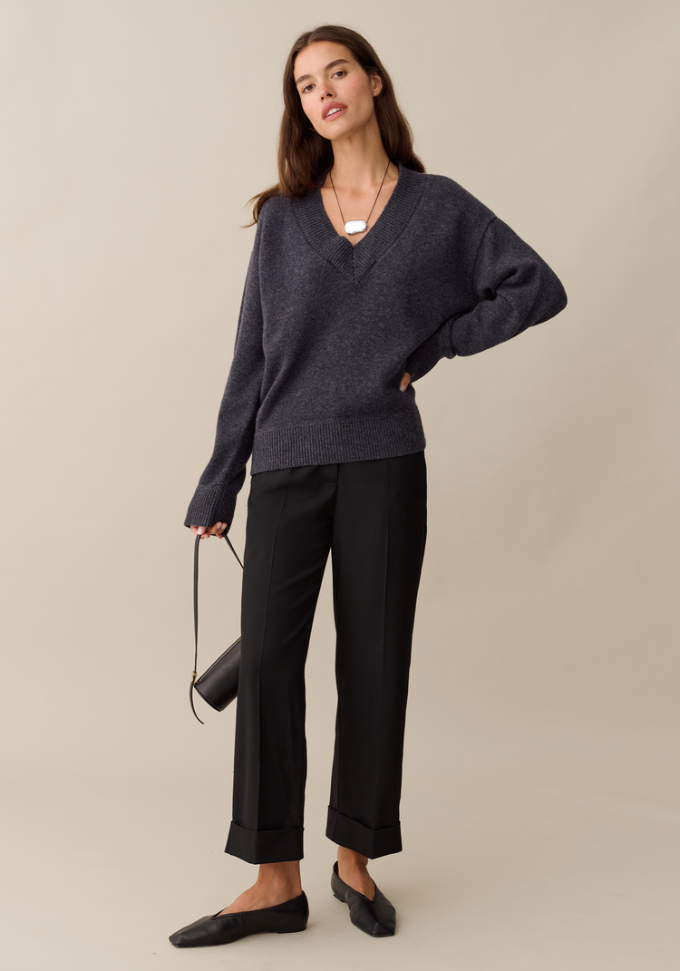 Brenna Merino Wool Sweater