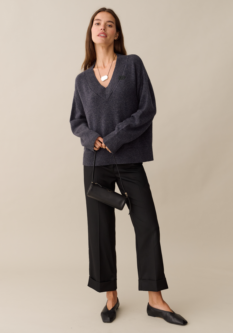 Brenna Merino Wool Sweater