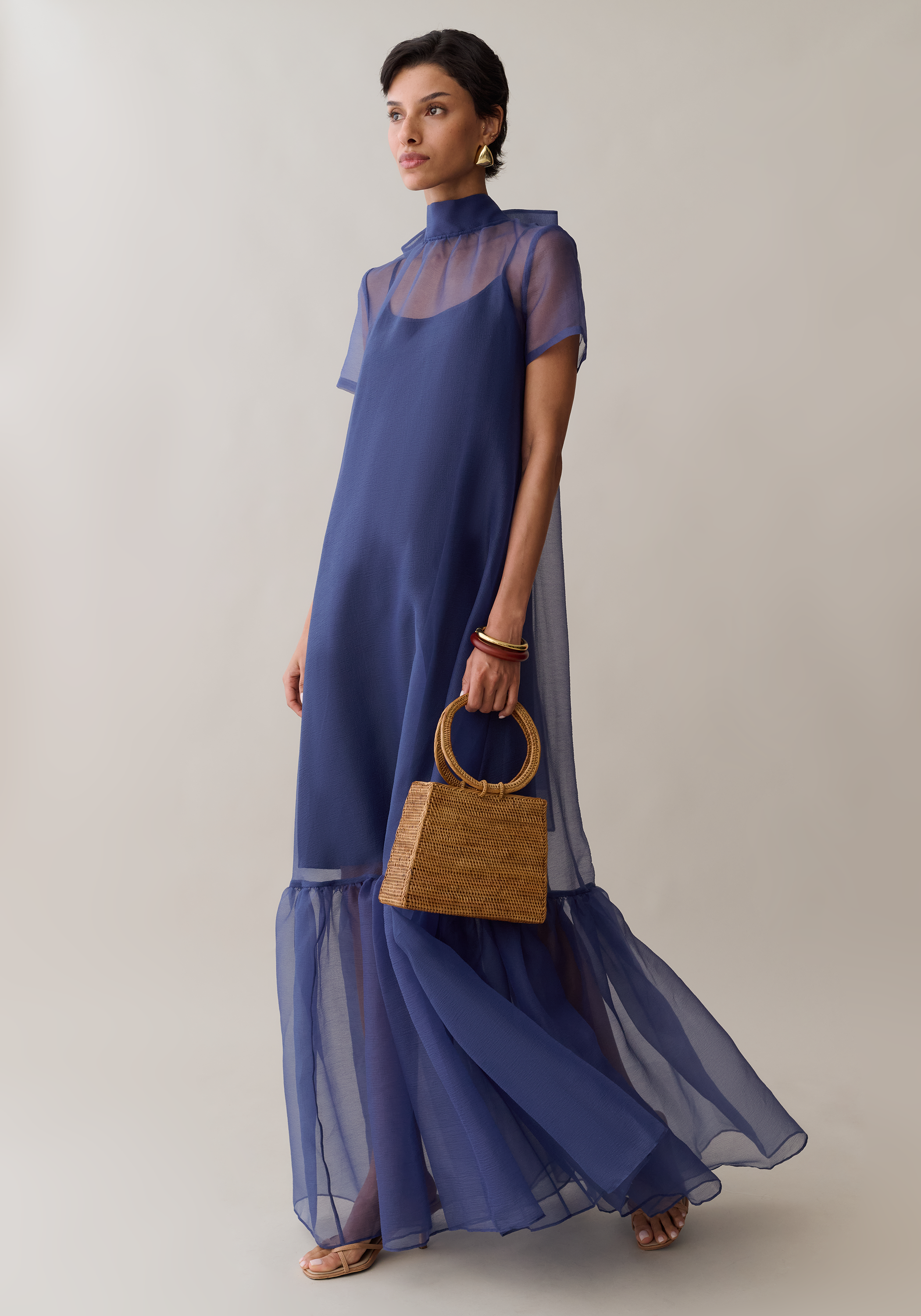 few moda blue dress Few Moda CAARA Melody Dress by Few Moda