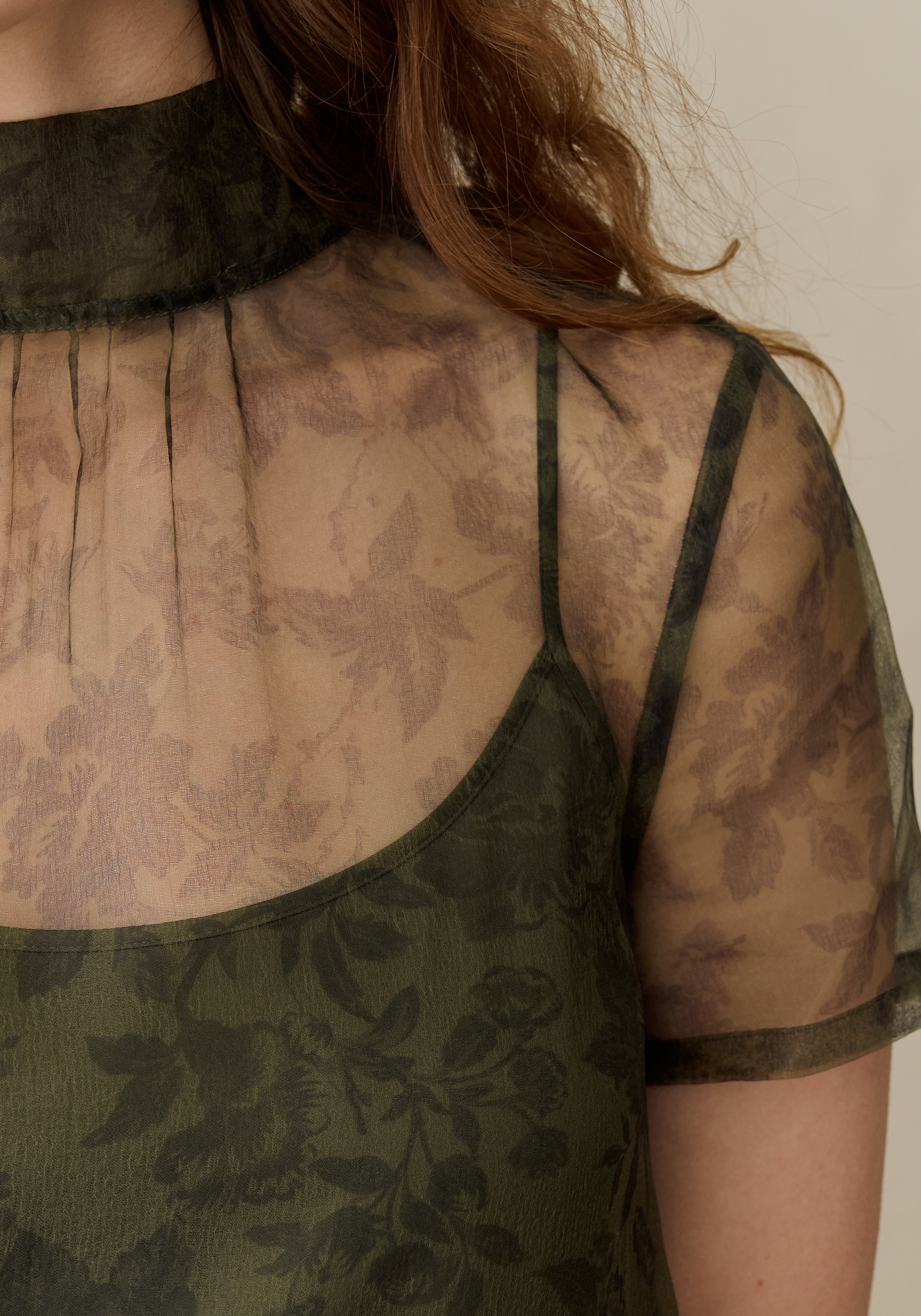 Few Moda | Melody Dress - Olive Floral / S Few Moda | Melody Dress - Olive Floral / S