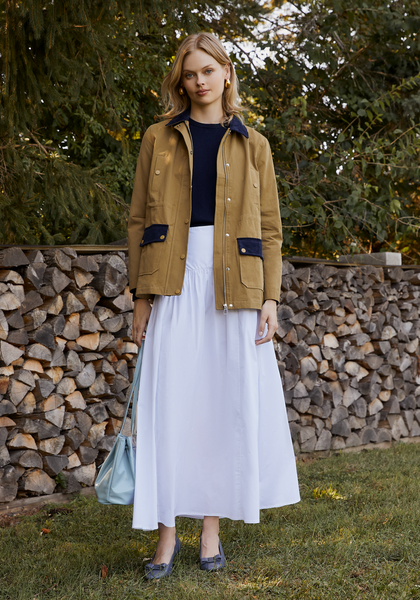 ジャケット・アウター NEAU Light doeskin 2way jacket(-d.navy-) 2e8abdfb351b895faa84c1558bf592