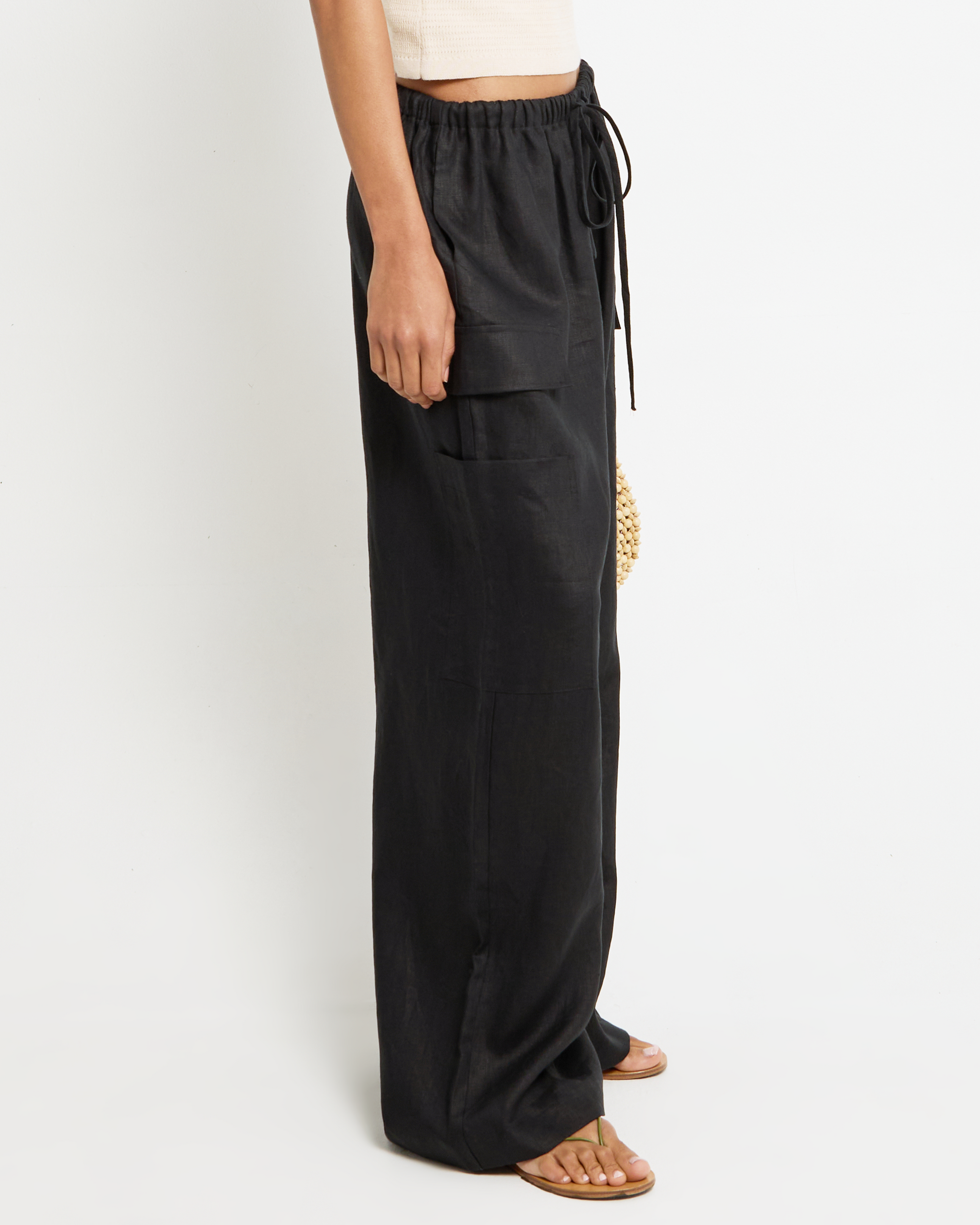Ayden Denim Pant in Desert Wash by Saint Art main image 1