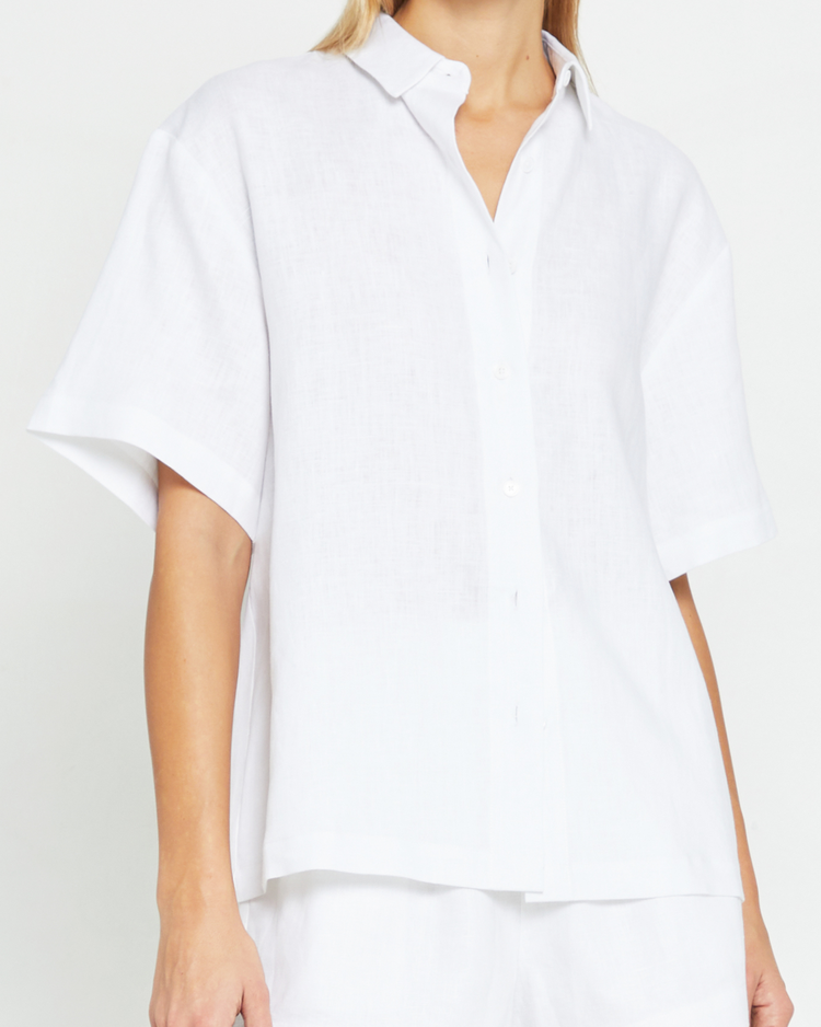Lea Oversized Linen Shirt