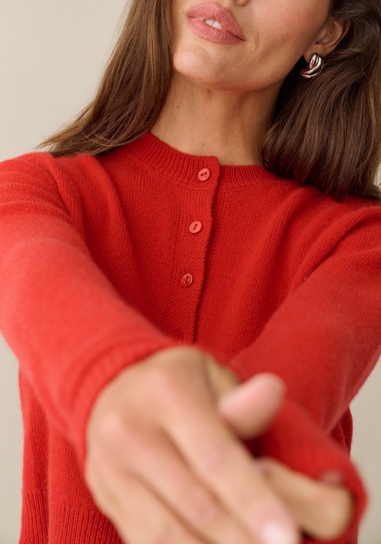 Cait Cashmere Cardigan