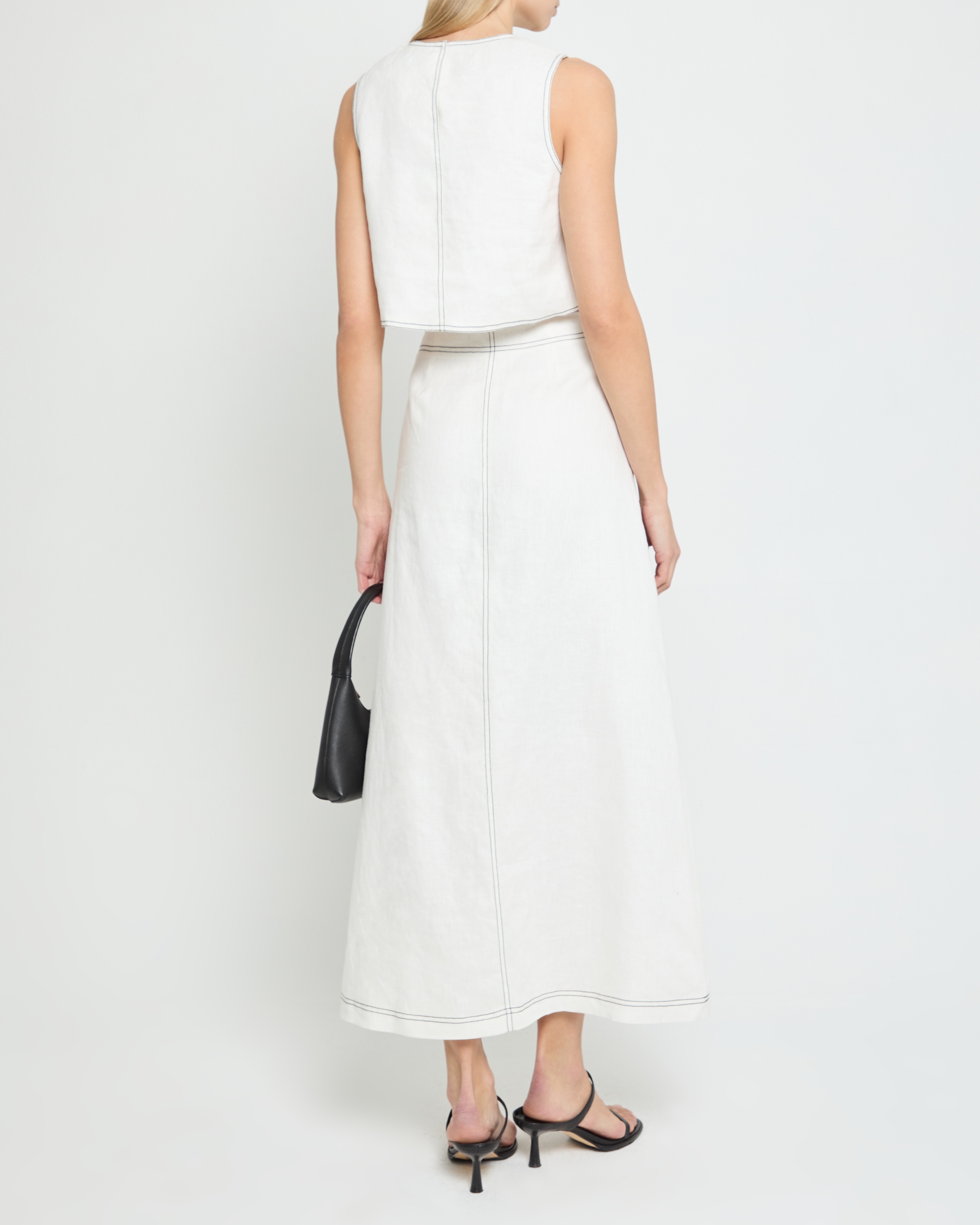 zenni linen dress Reformation Zenni Linen Mini Dress