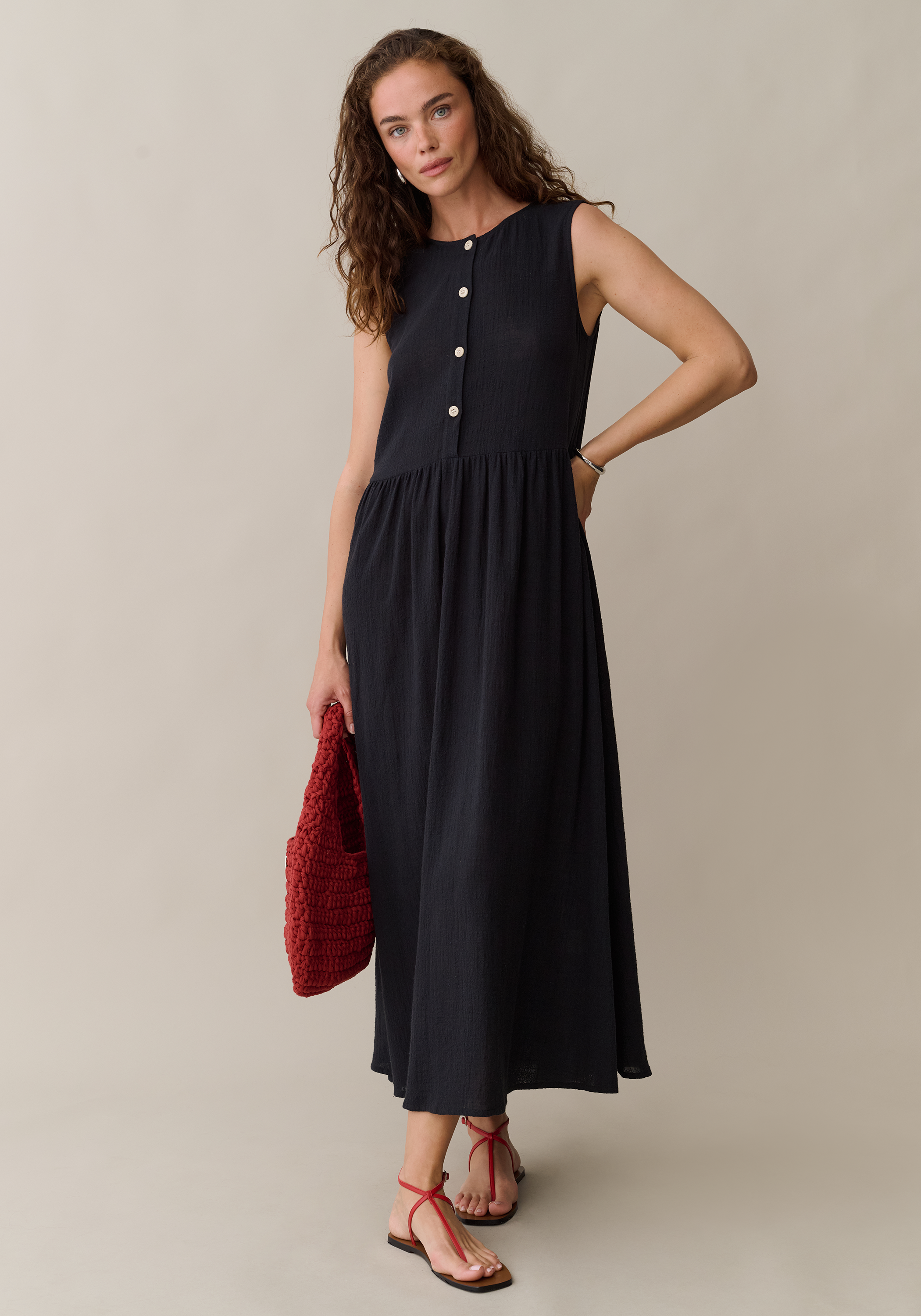 Eileen Cotton Gauze Dress
