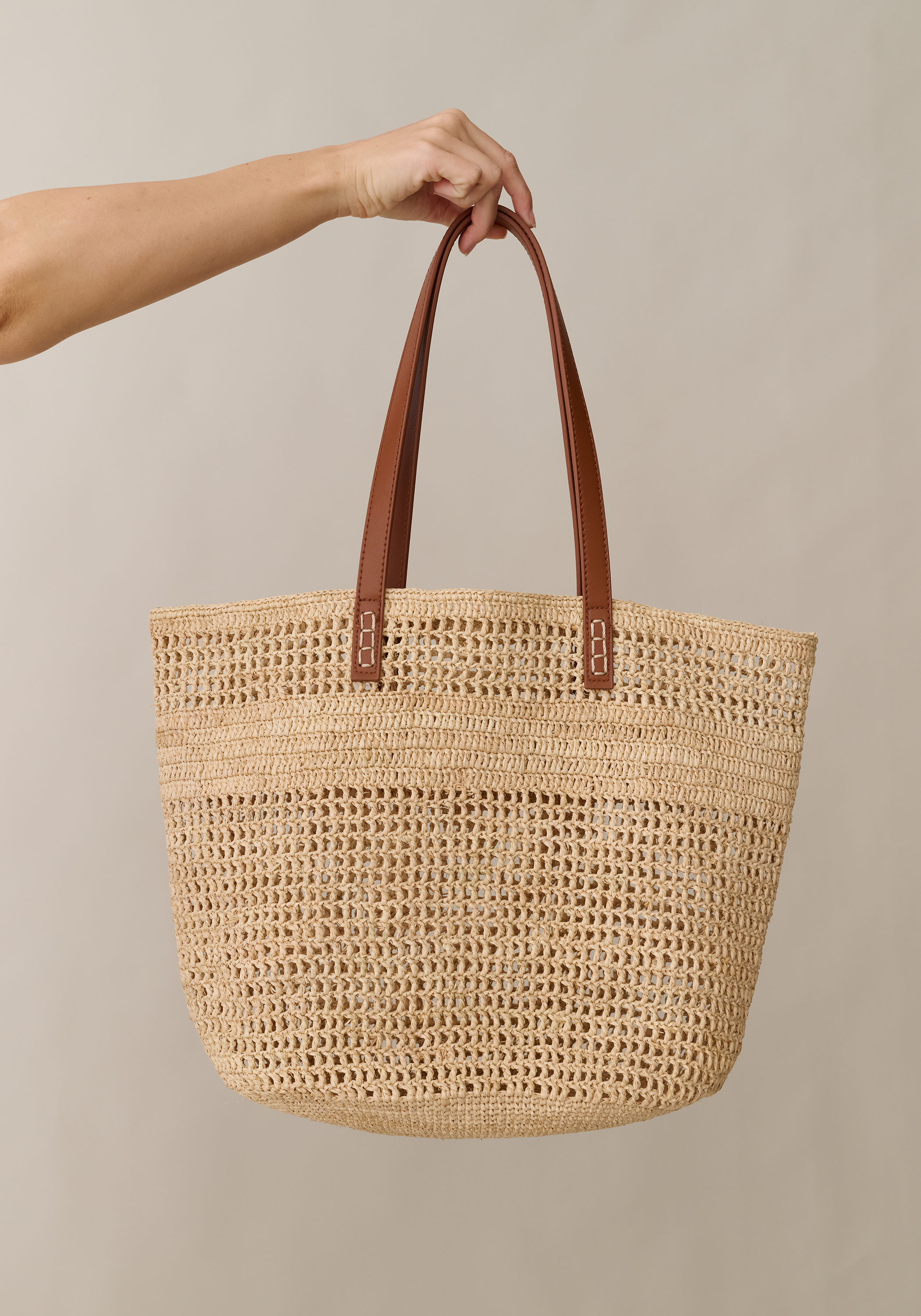 Monte Carlo Handmade Raffia Bag