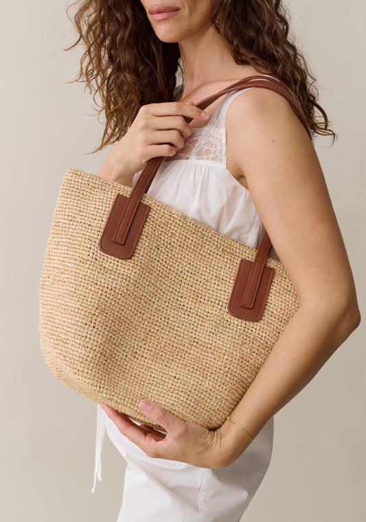 Honolulu Handmade Raffia Bag