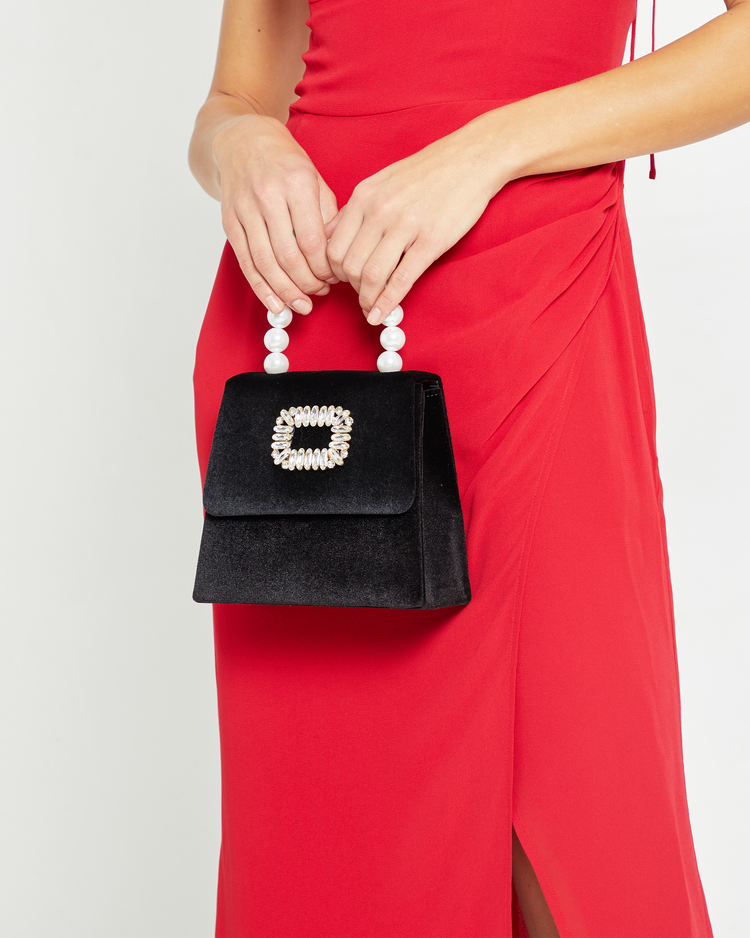 Blair Mini Velvet Handbag