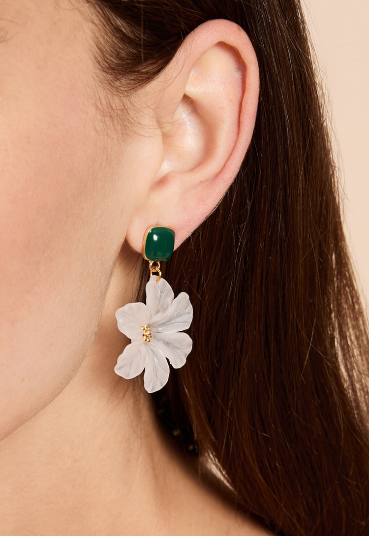 Daisy Blossom Drop Earrings