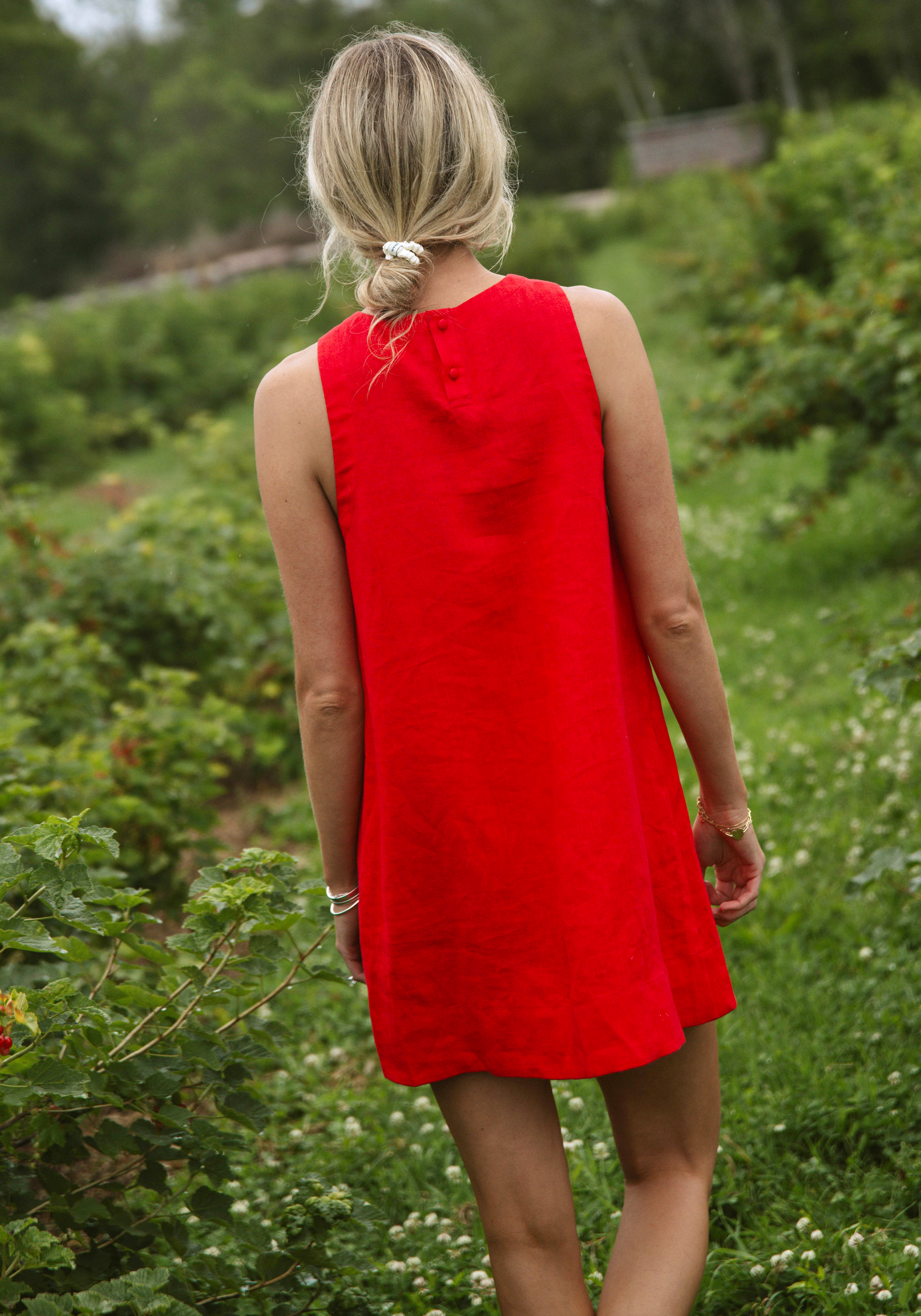 Zinnia Linen Mini Dress Zinnia Linen Mini Dress