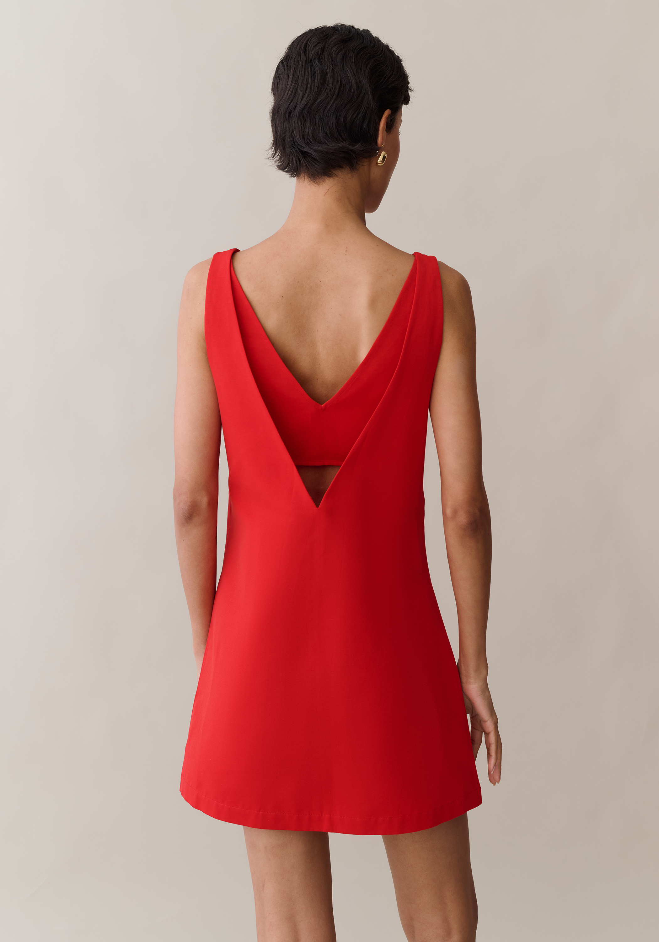 love lane mini dress red Love In The Fast Lane Bandage Halter Mini Dress Red