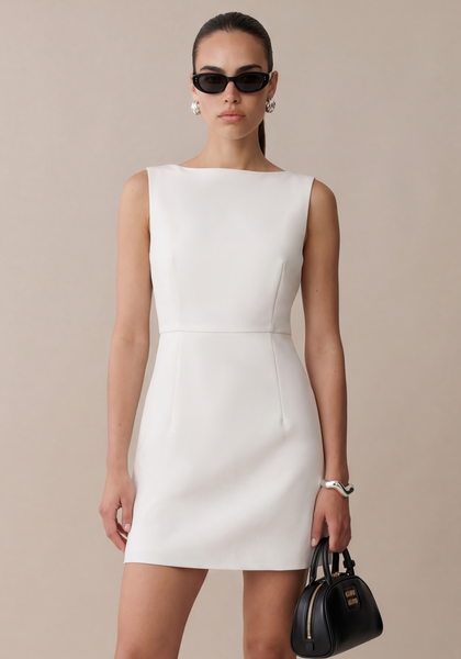 Kayla Dress White / 10