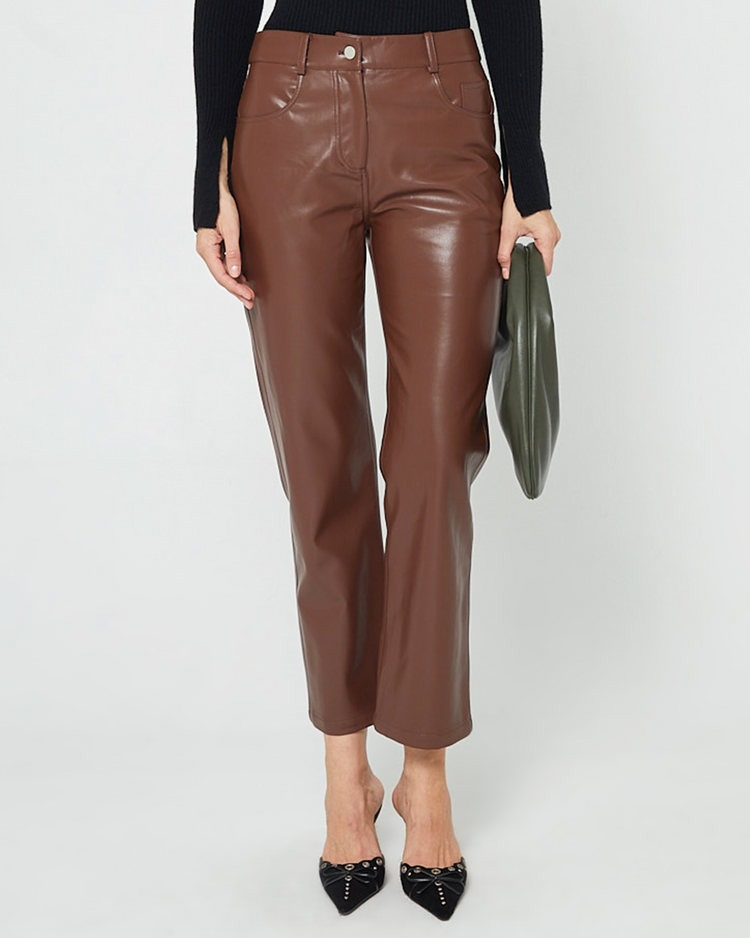 Emily Vegan Leather Pant