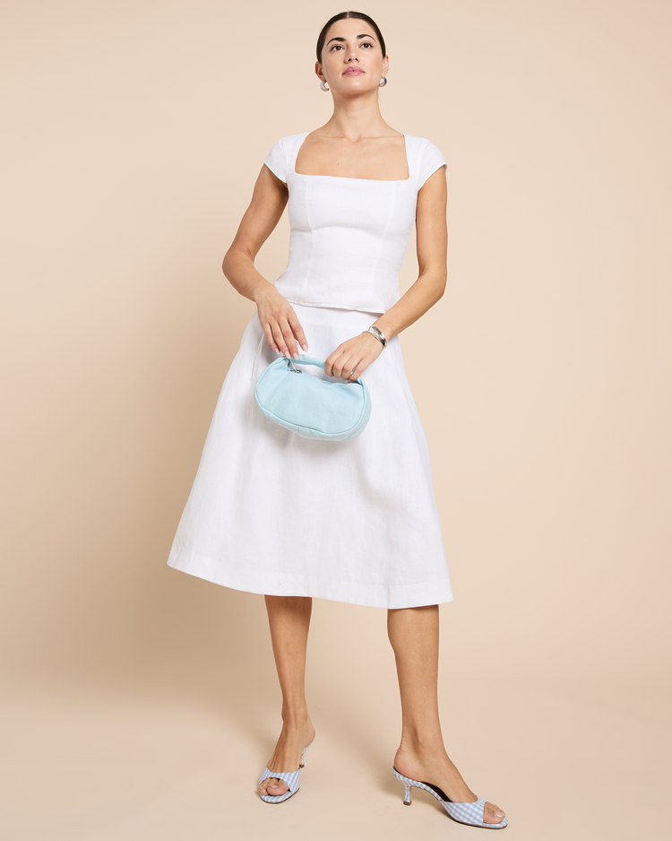 Lucie Linen Skirt