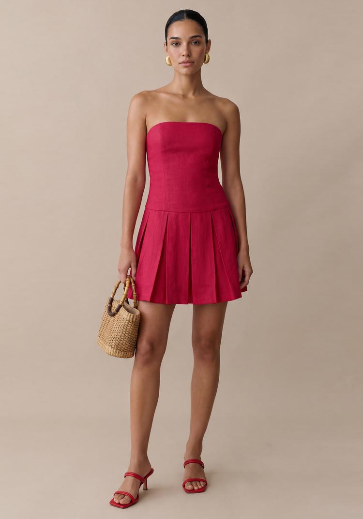 Elisabetta Linen Dress